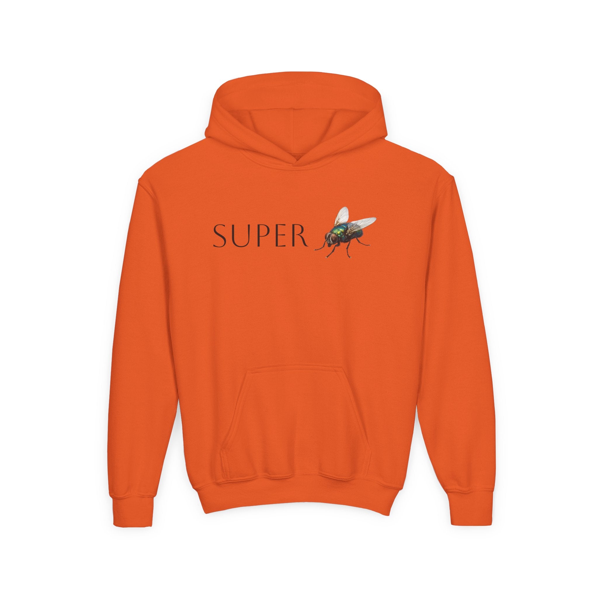 Super Fly Youth Hoodie | Fly Illustration, Minimal Kids Sweatshirt