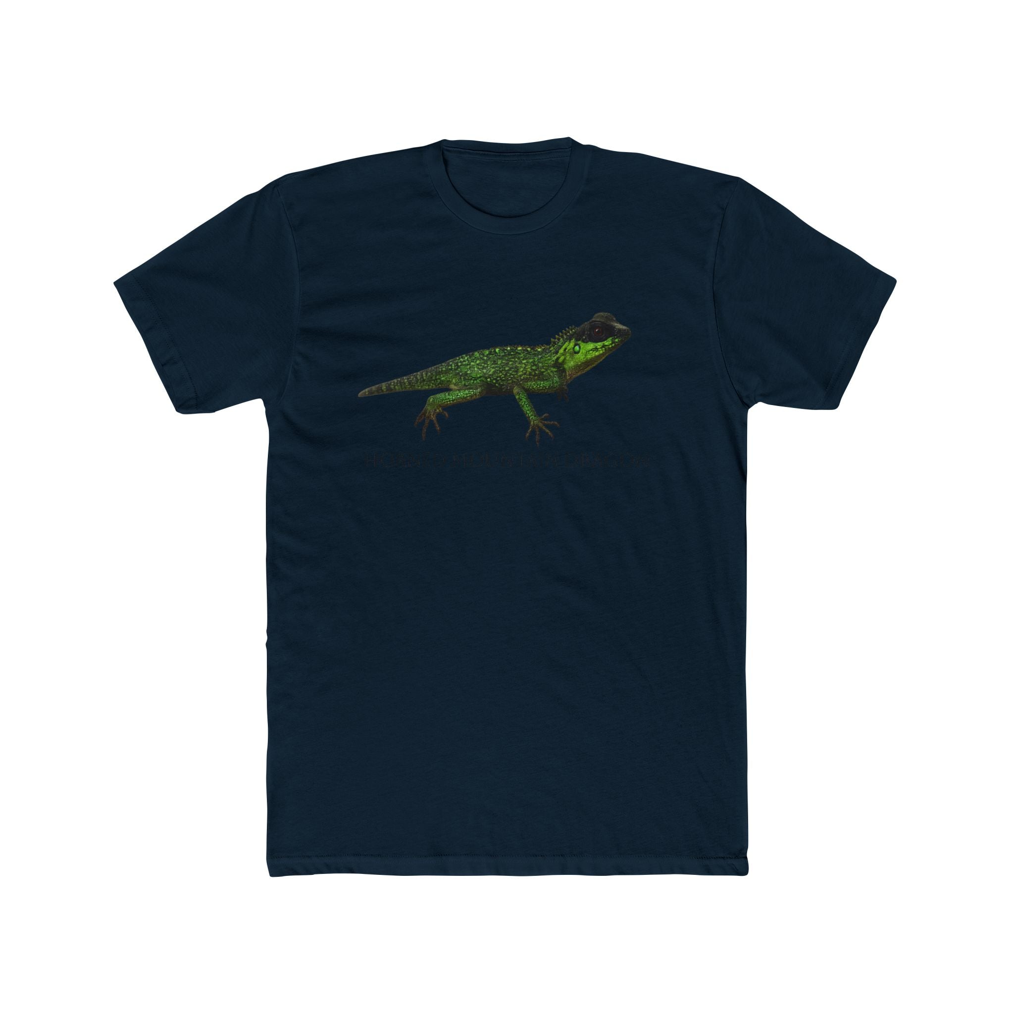 Horned Mountain Dragon Tee | Minimal Reptile Graphic Shirt