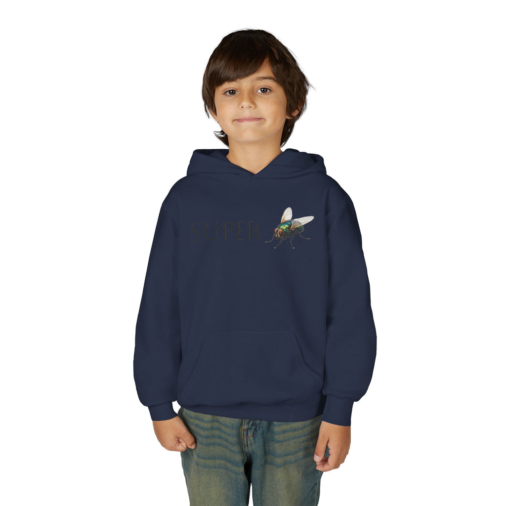 Super Fly Youth Hoodie | Fly Illustration, Minimal Kids Sweatshirt