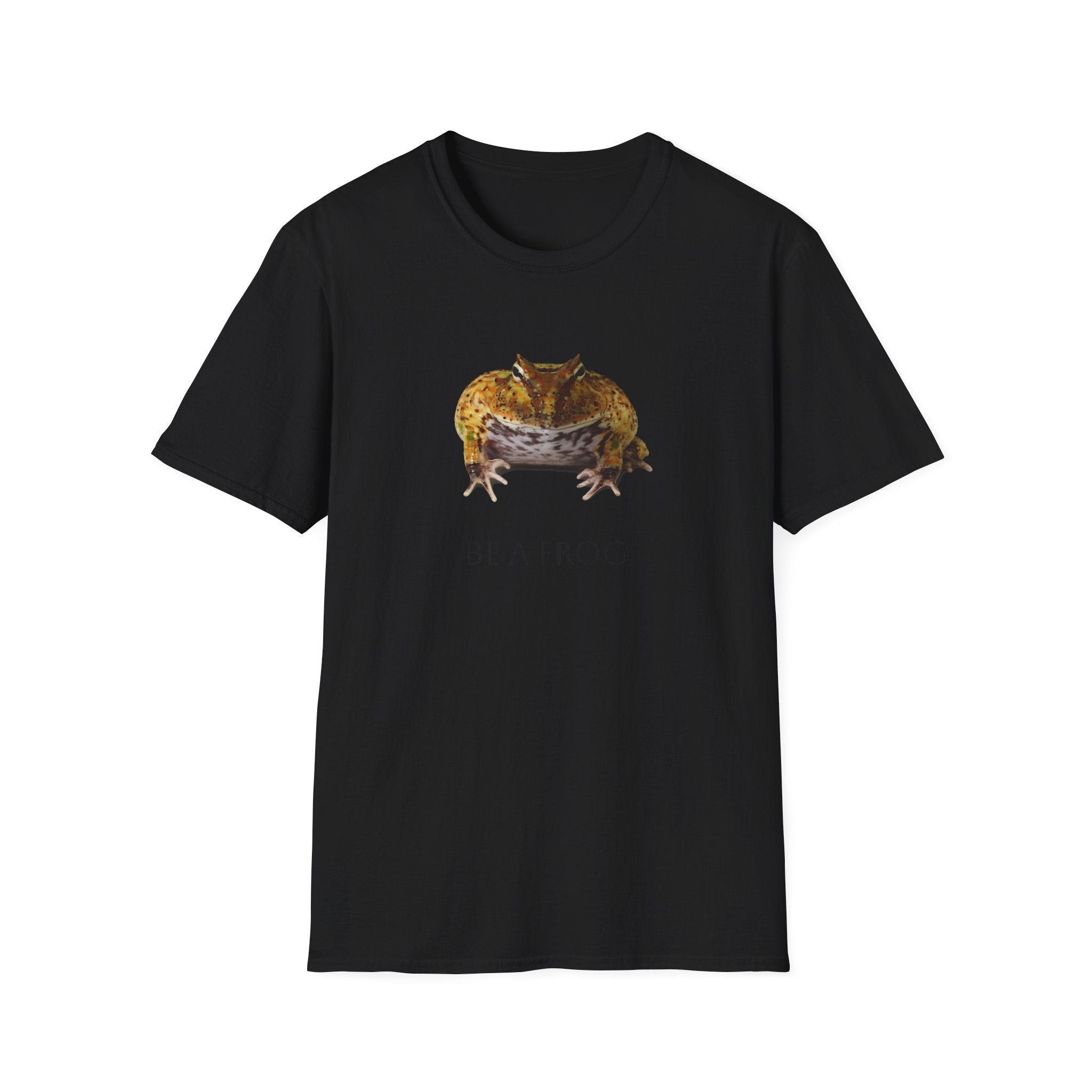 Pacman Frog T-Shirt | Realistic Frog Illustration, Nature Amphibian Tee