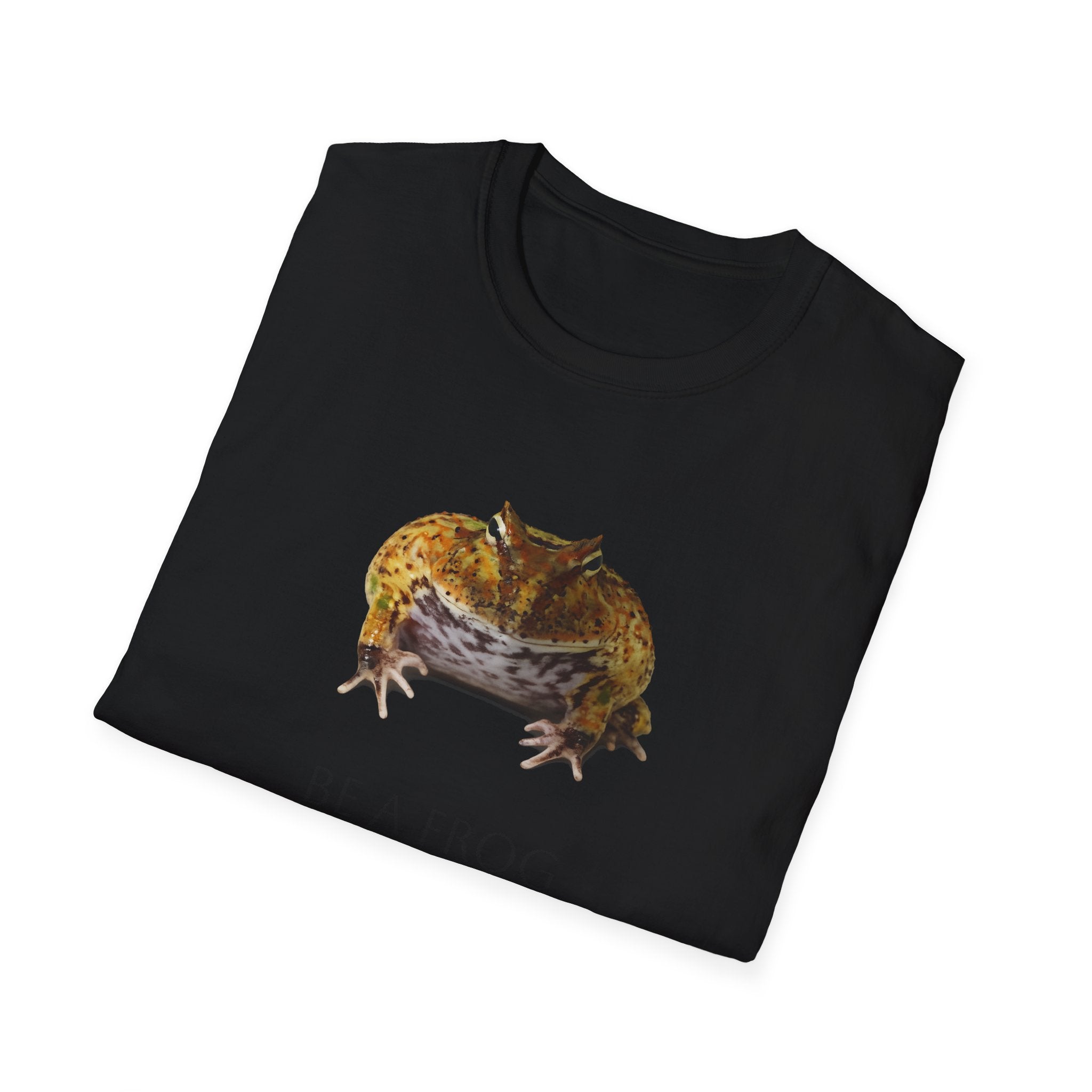 Pacman Frog T-Shirt | Realistic Frog Illustration, Nature Amphibian Tee
