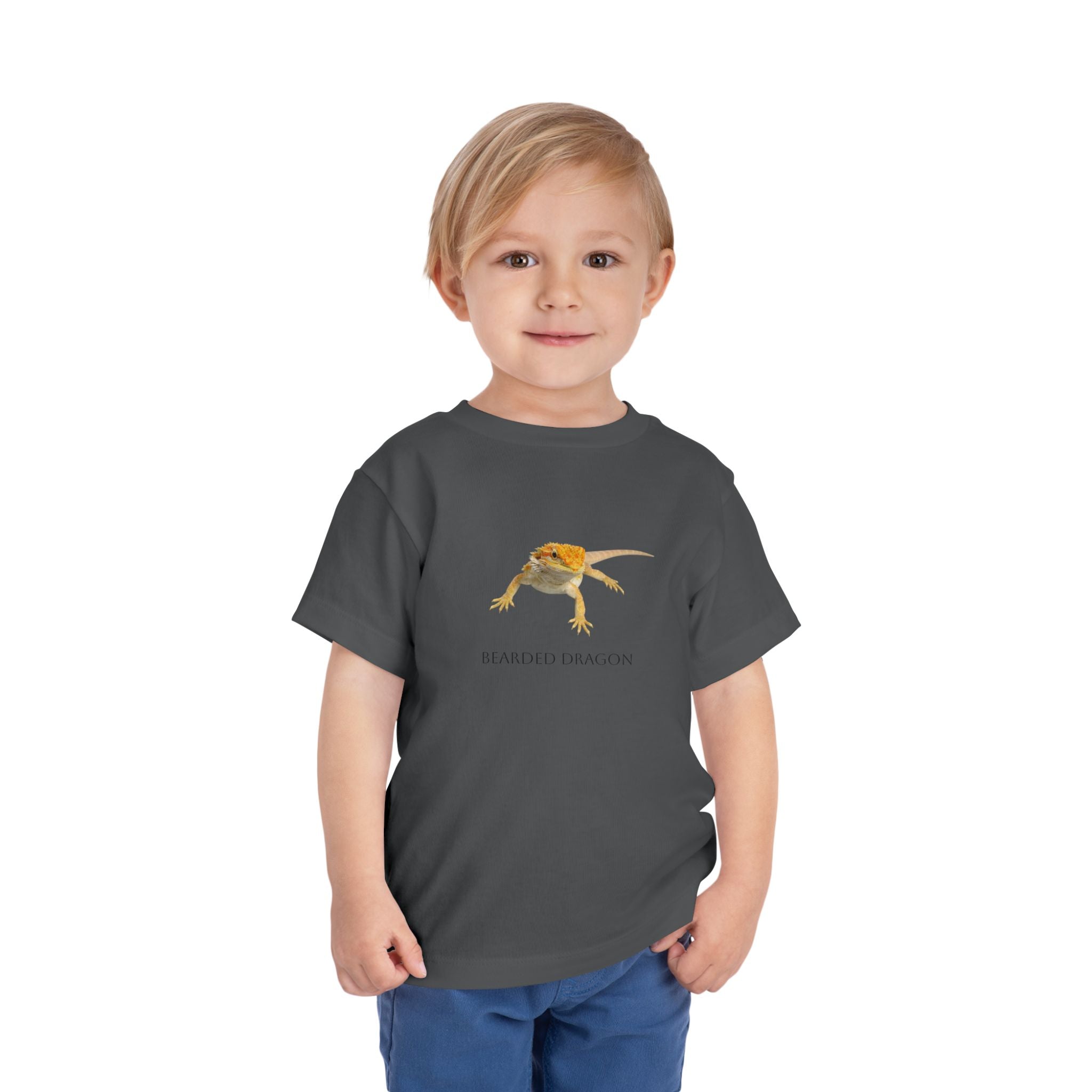 Bearded Dragon Toddler Tee | Cute Reptile Illustration