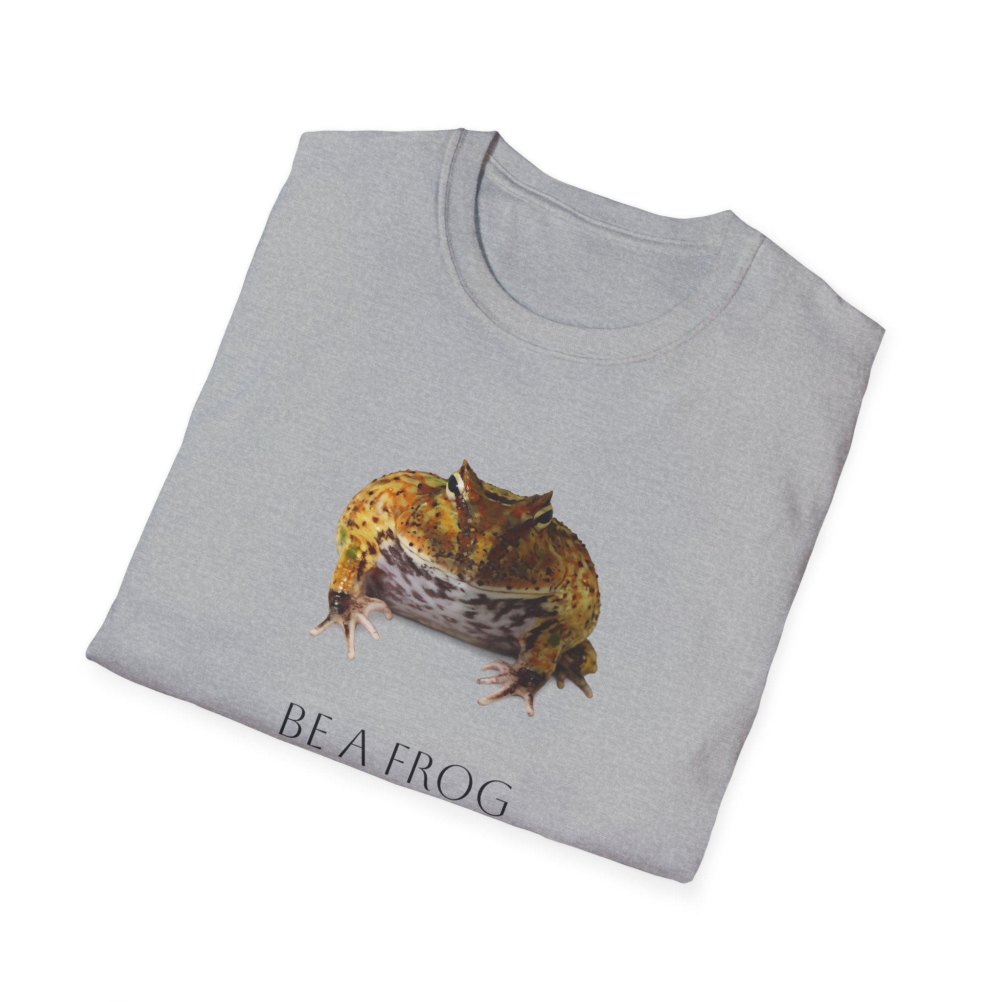 Pacman Frog T-Shirt | Realistic Frog Illustration, Nature Amphibian Tee
