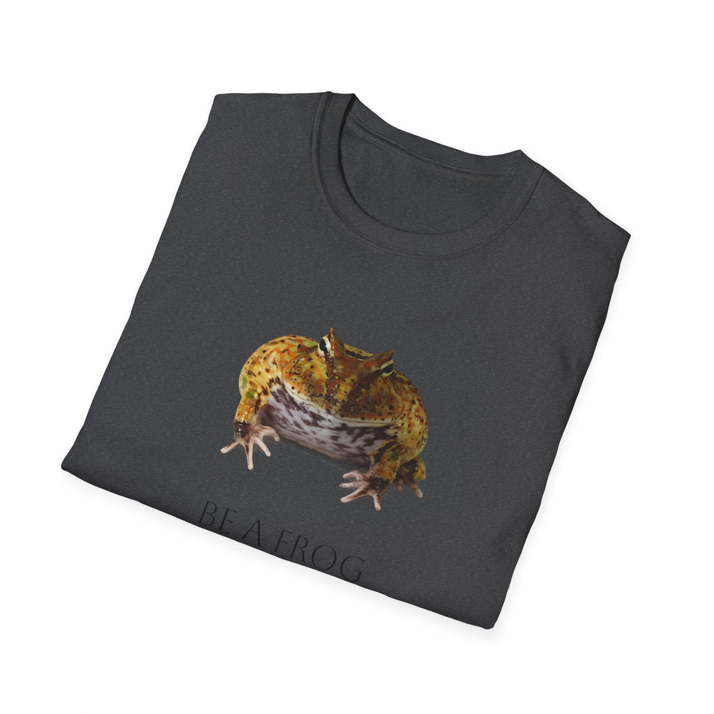 Pacman Frog T-Shirt | Realistic Frog Illustration, Nature Amphibian Tee