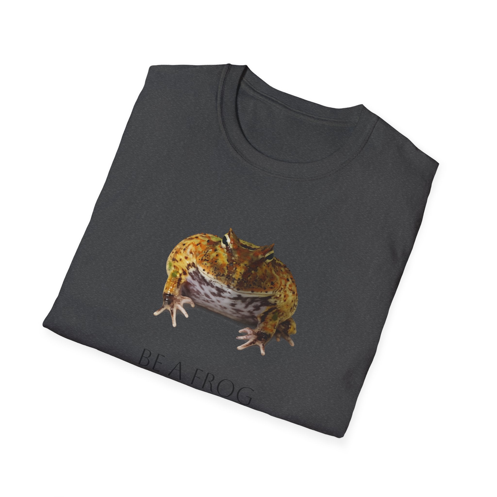 Pacman Frog T-Shirt | Realistic Frog Illustration, Nature Amphibian Tee