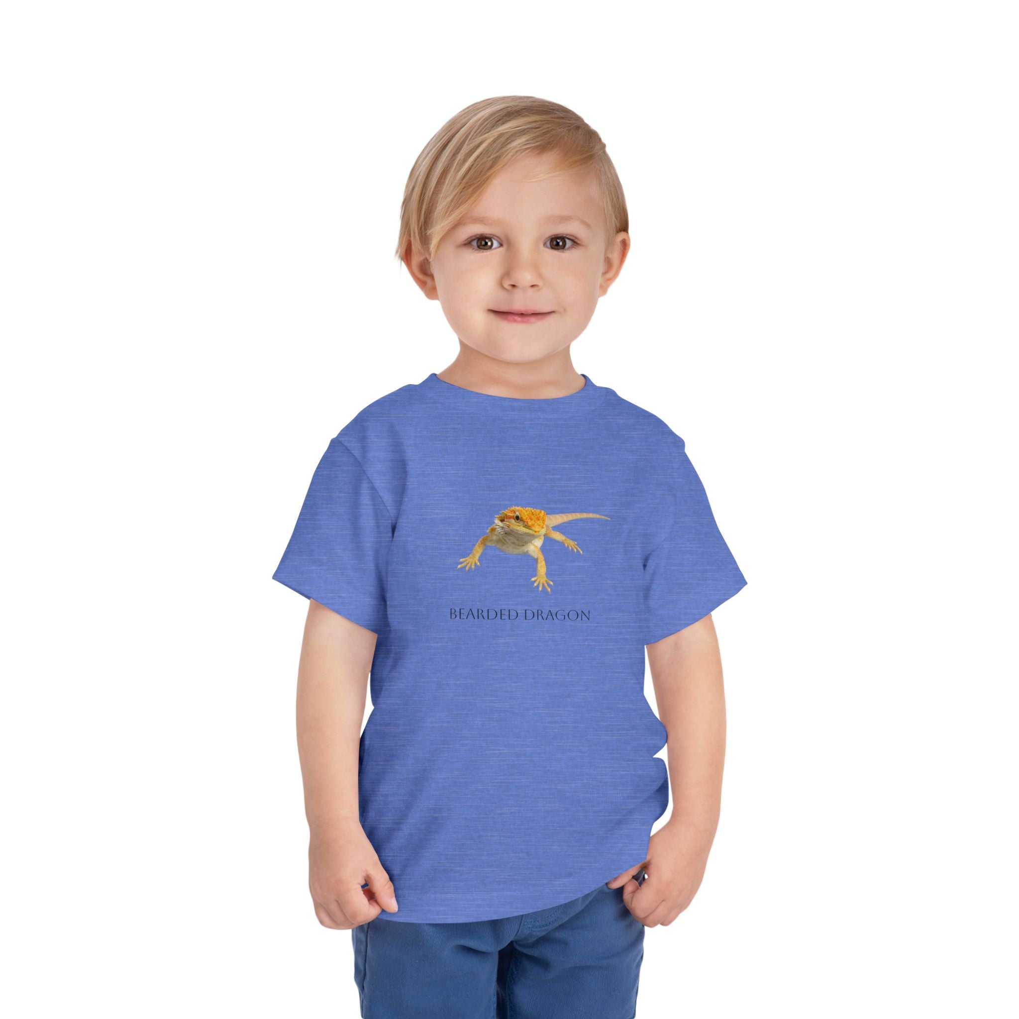 Bearded Dragon Toddler Tee | Cute Reptile Illustration
