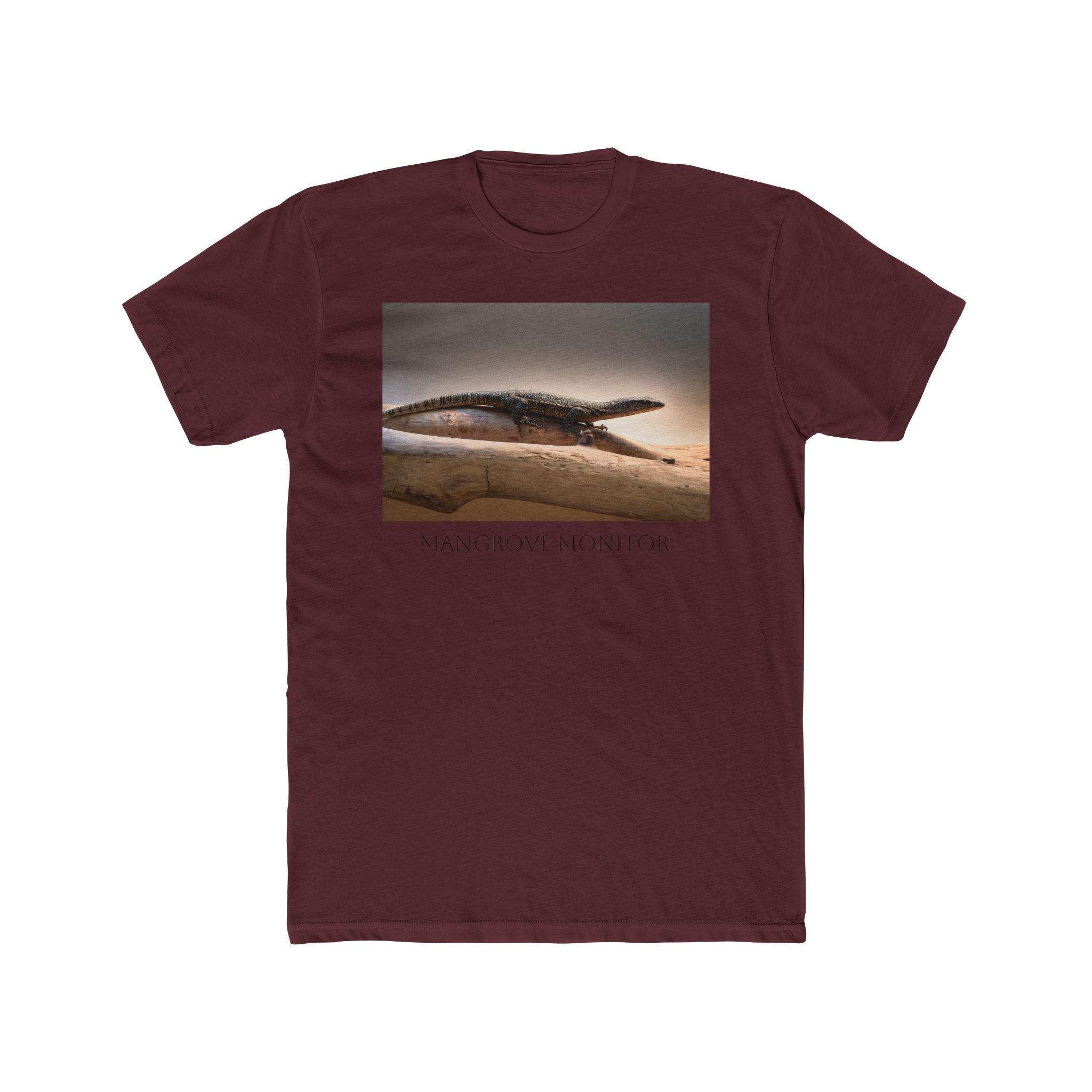 Mangrove Monitor Tee | Realistic Reptile Print