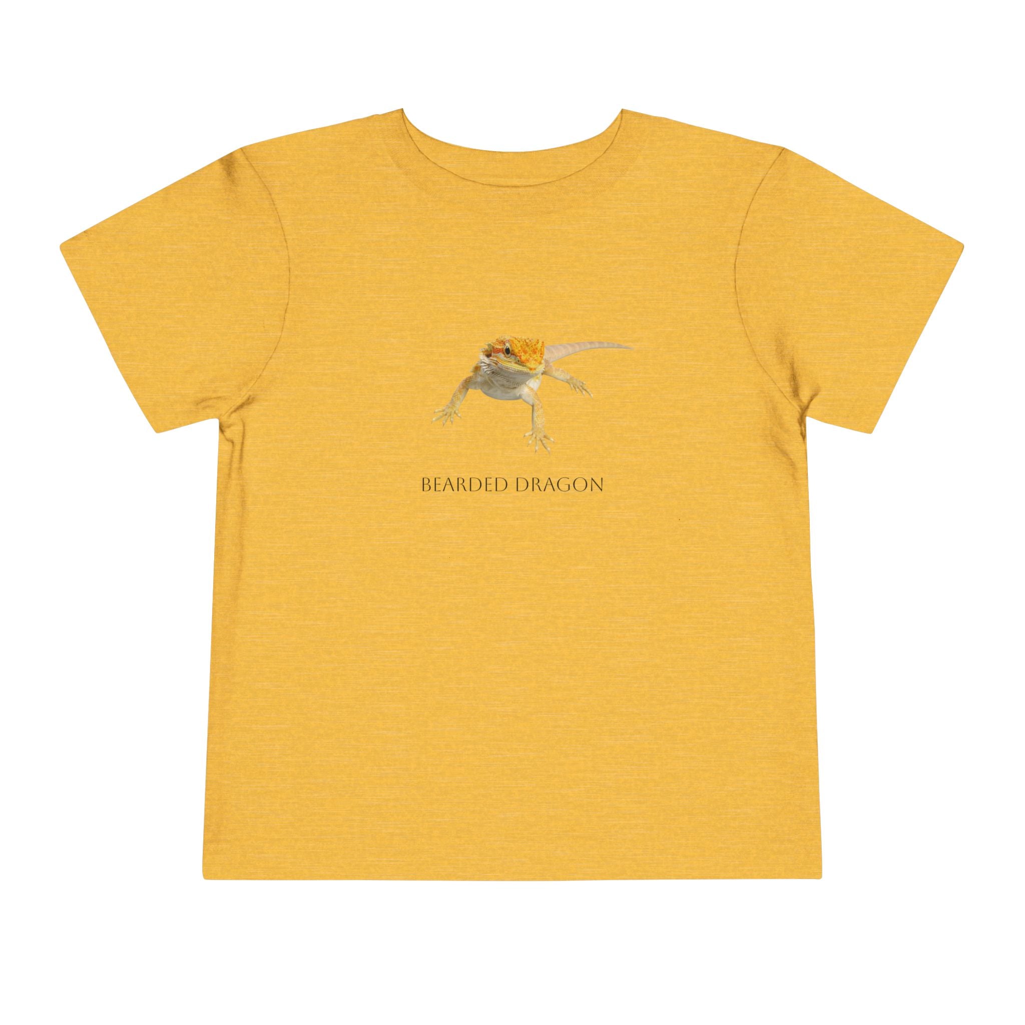 Bearded Dragon Toddler Tee | Cute Reptile Illustration