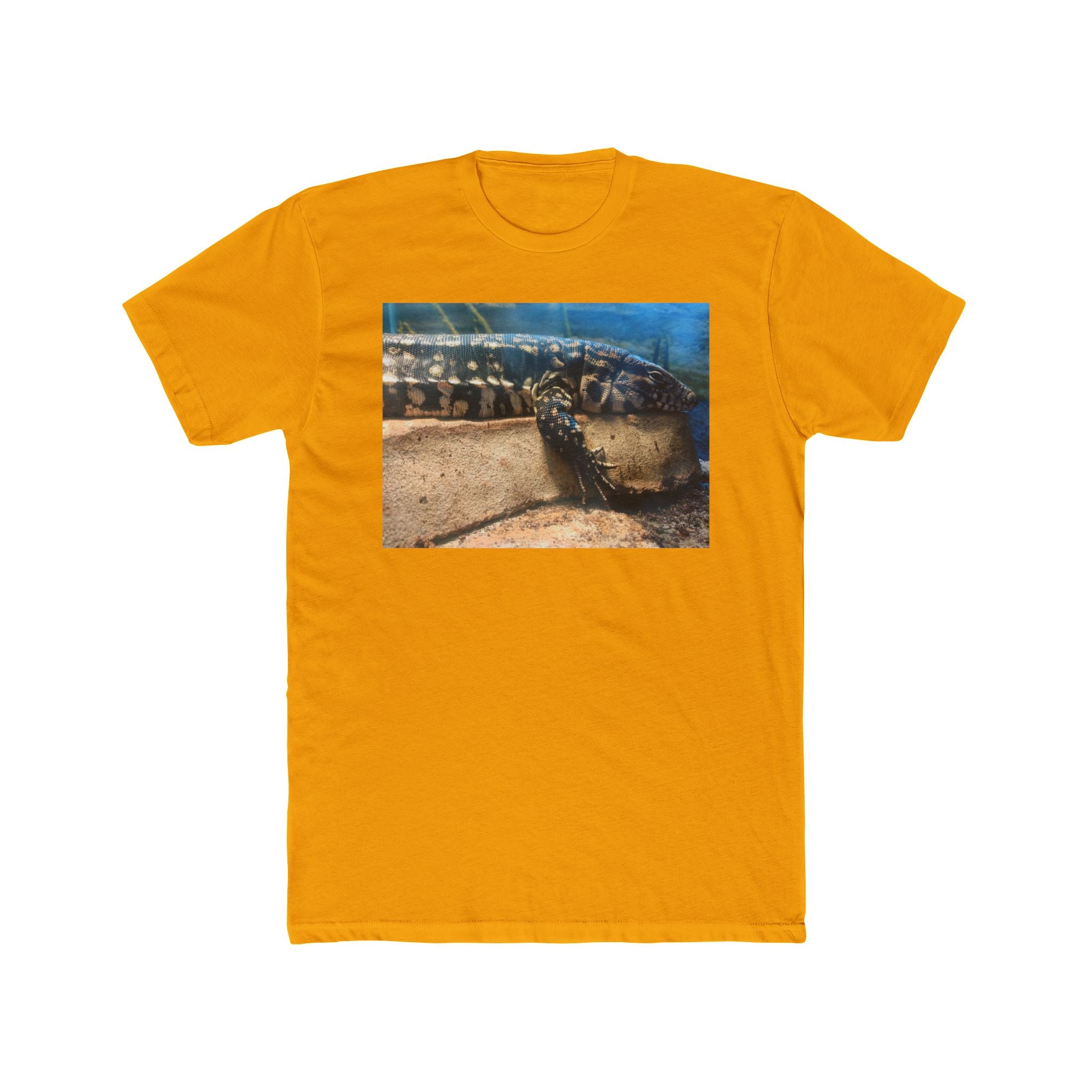 Tegu Lizard Photo T-Shirt | Ocean Wildlife Beach Rescue Tee