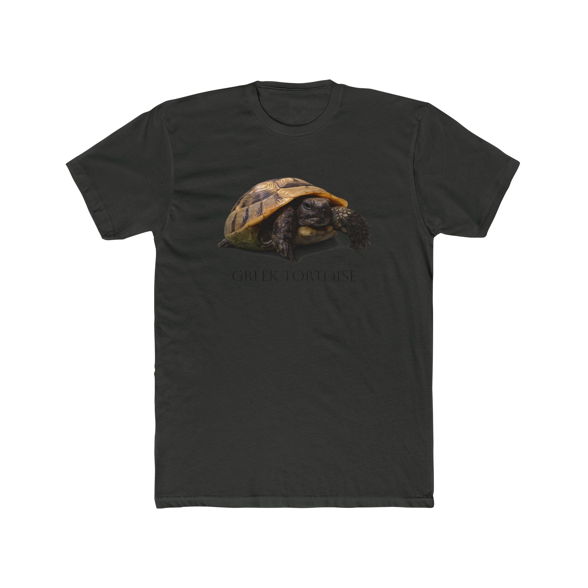 Greek Tortoise Tee | Realistic Tortoise Illustration T-Shirt