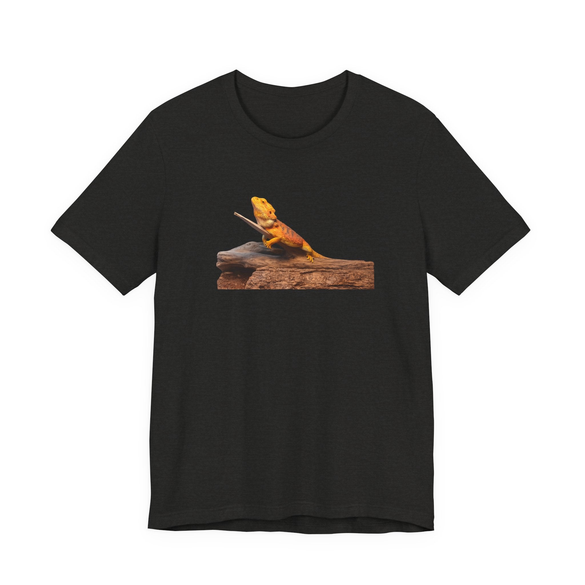 Bearded Dragon on Driftwood Tee | Reptile Lizard Shirt