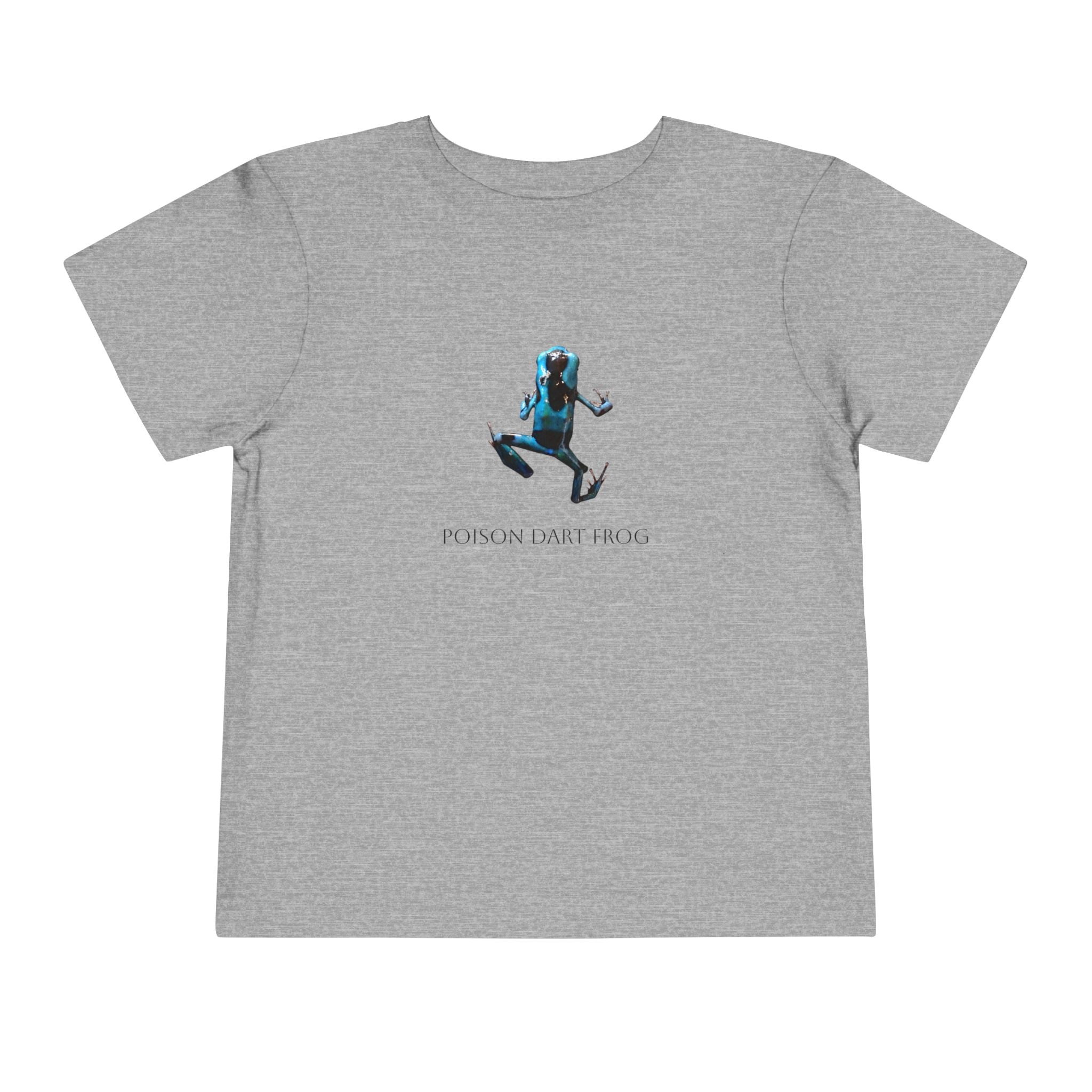 Poison Dart Frog Toddler Tee | Blue Frog Illustration, Nature Animal Shirt