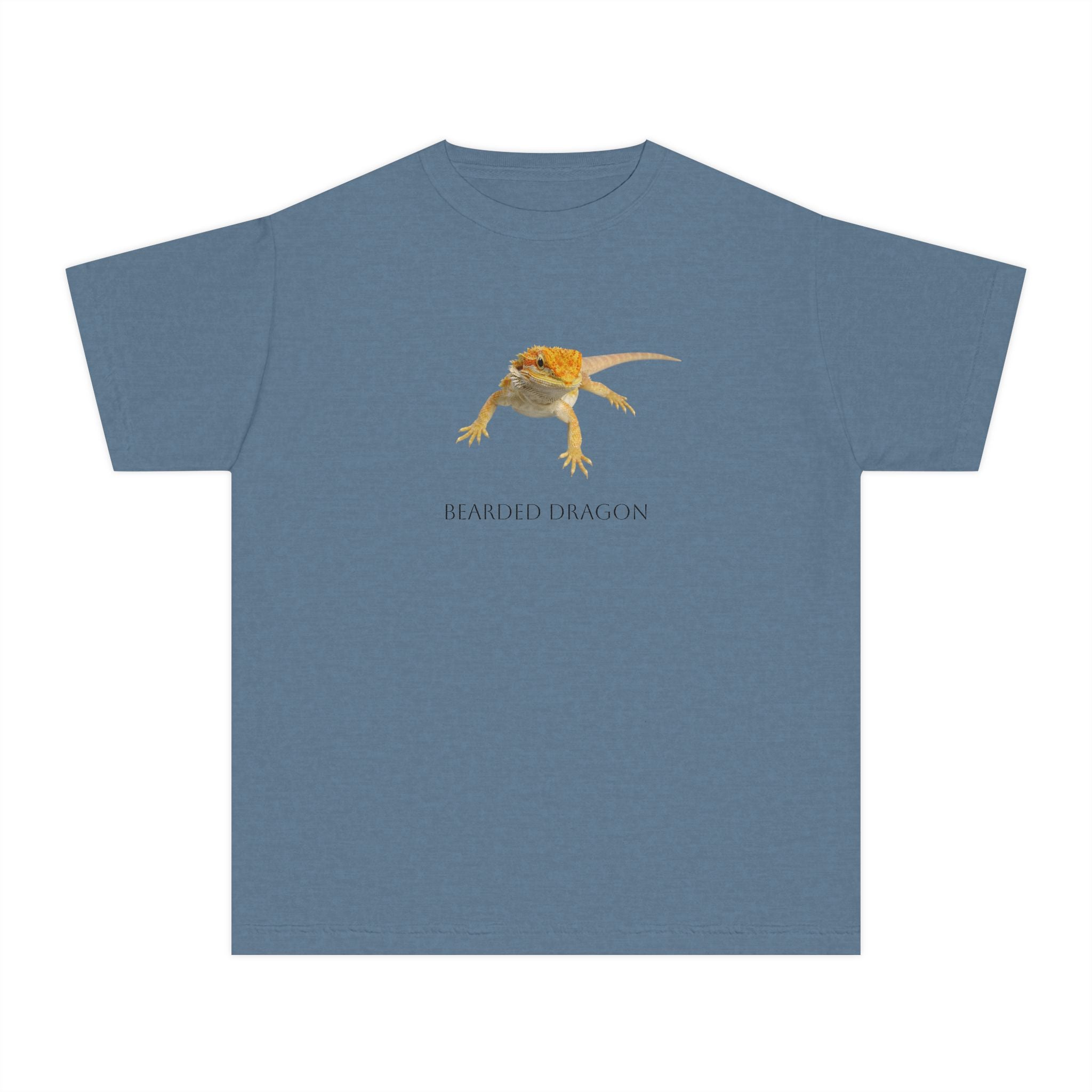 Bearded Dragon Youth Tee | Reptile Illustration, Kids Lizard Shirt