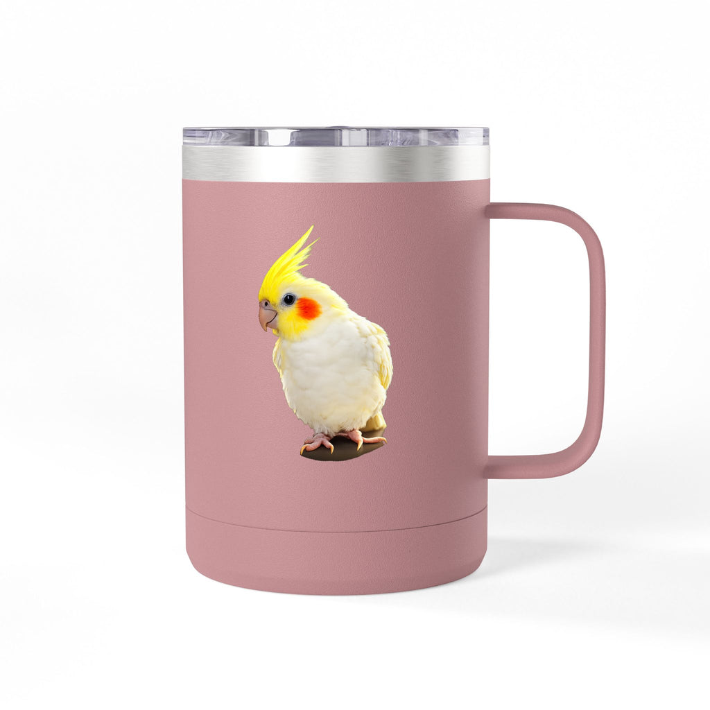 Yellow Cockatiel Mug | 15oz Stainless Tumbler