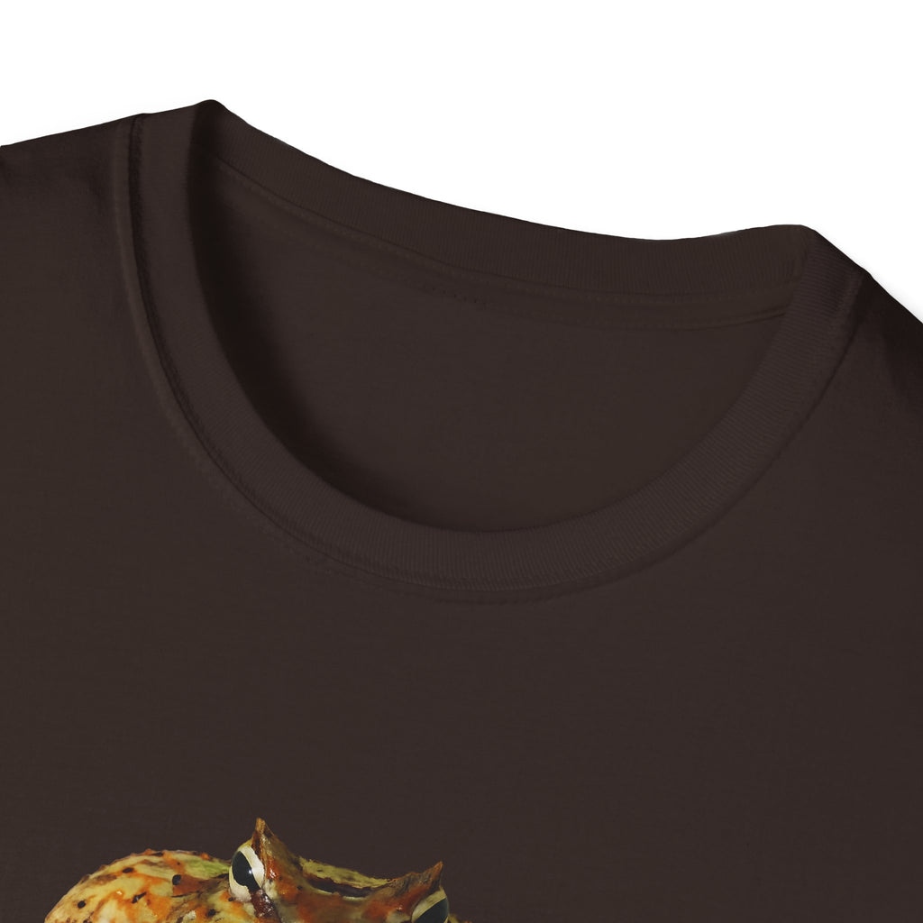 Pacman Frog T-Shirt | Realistic Frog Illustration, Nature Amphibian Tee