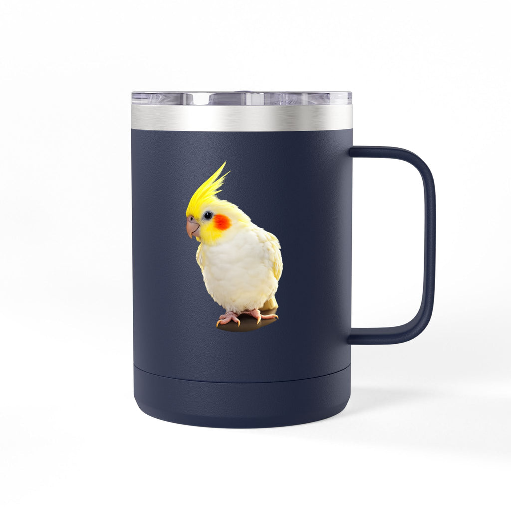 Yellow Cockatiel Mug | 15oz Stainless Tumbler