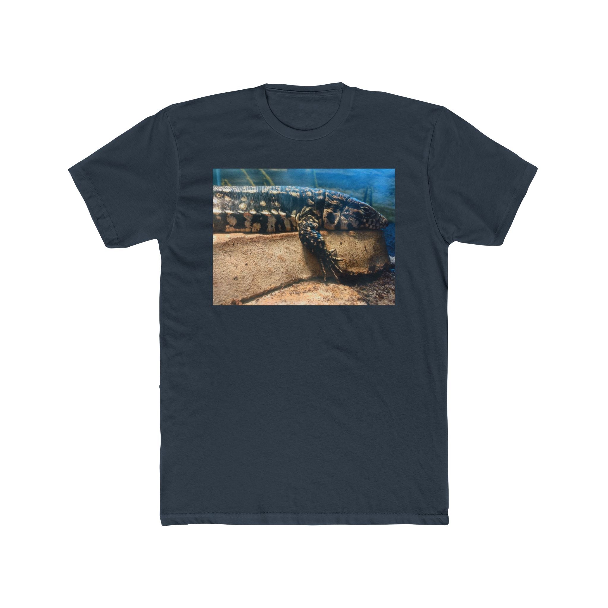 Tegu Lizard Photo T-Shirt | Ocean Wildlife Beach Rescue Tee
