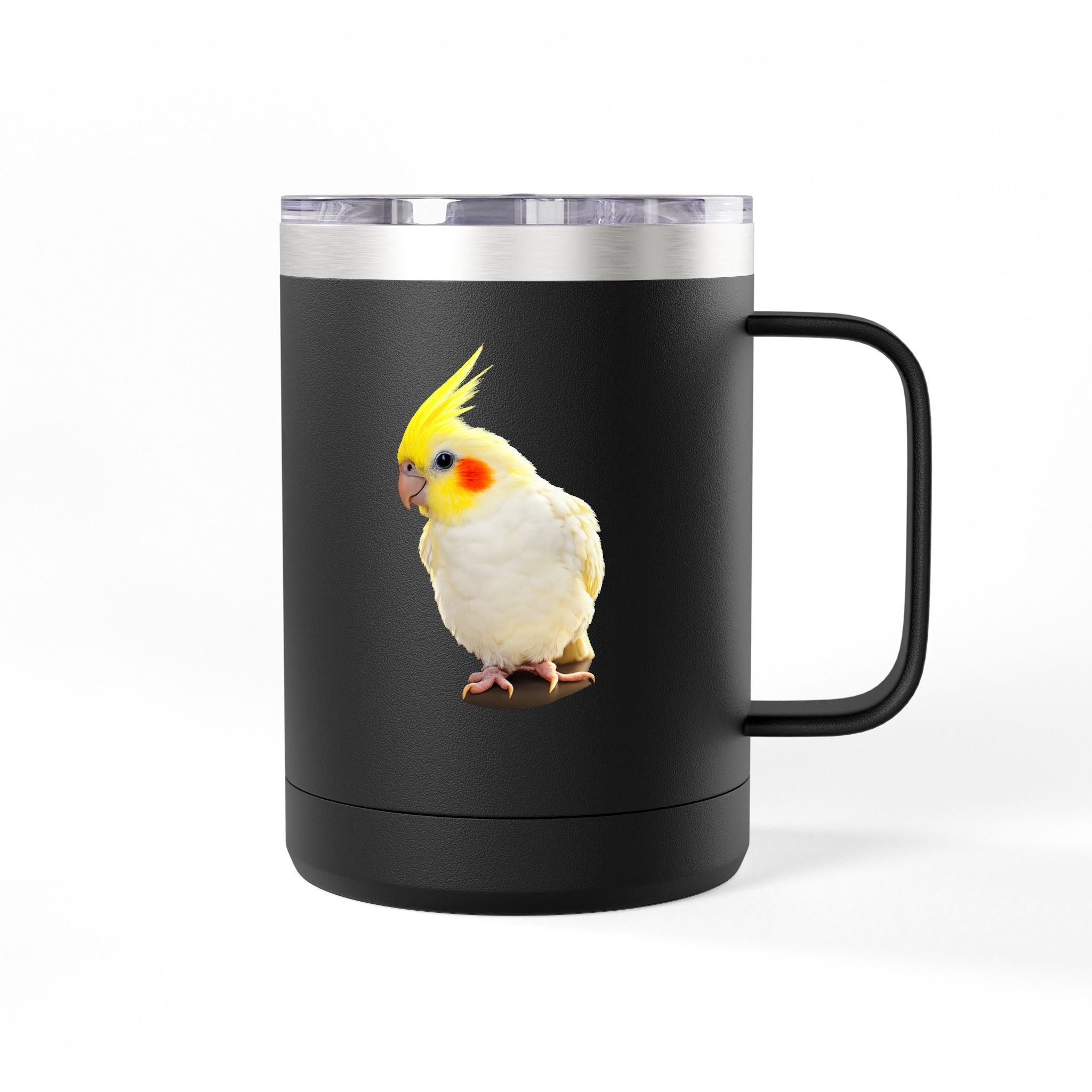 Yellow Cockatiel Mug | 15oz Stainless Tumbler