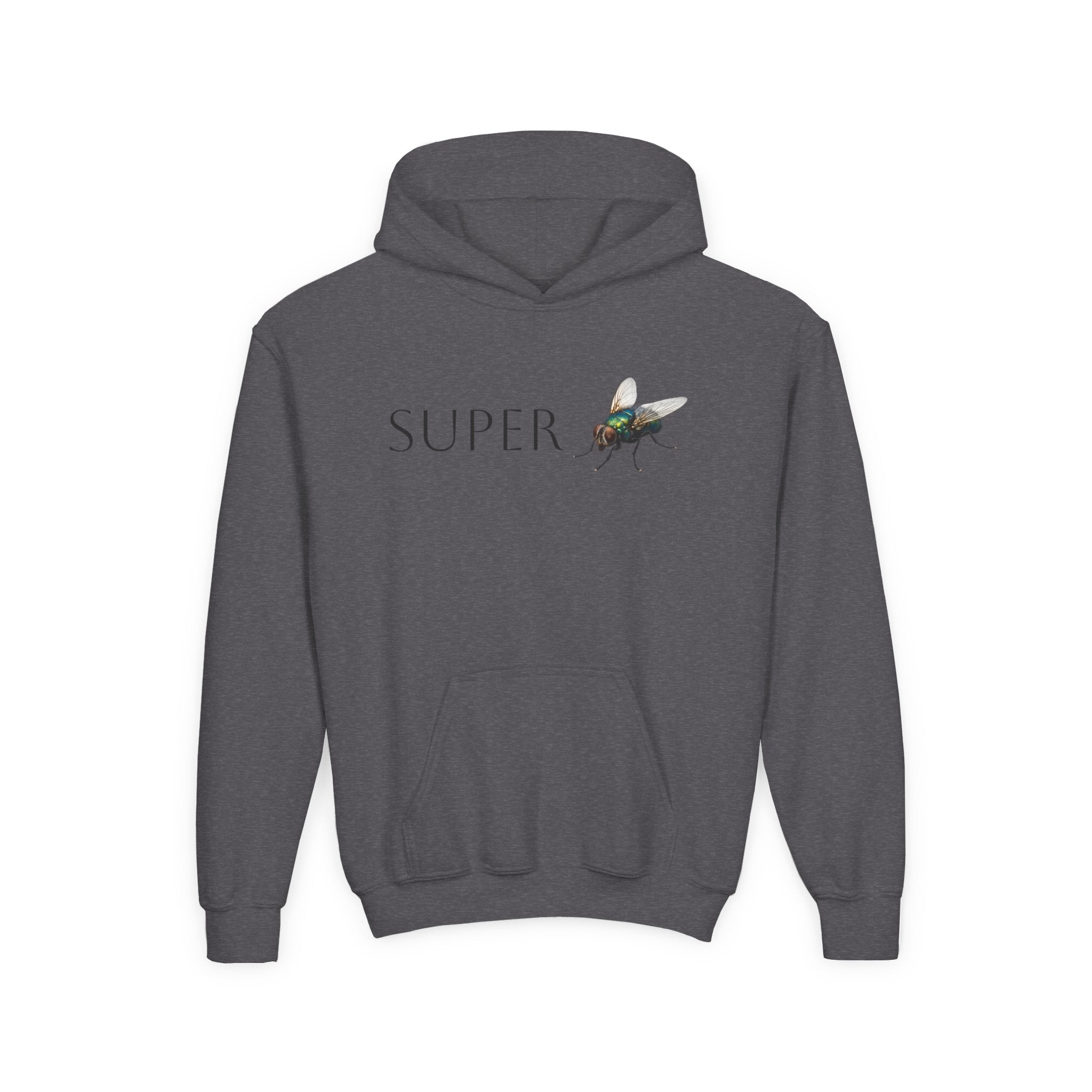 Super Fly Youth Hoodie | Fly Illustration, Minimal Kids Sweatshirt
