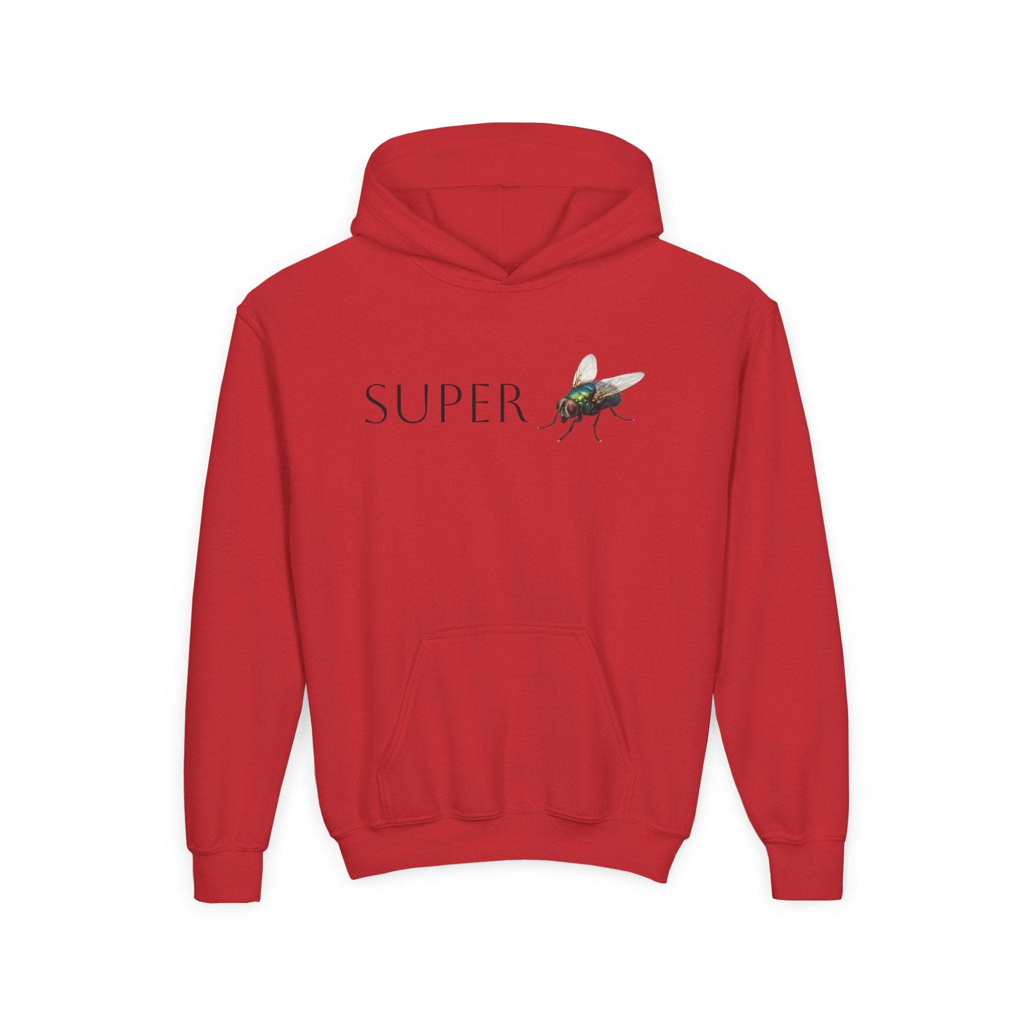 Super Fly Youth Hoodie | Fly Illustration, Minimal Kids Sweatshirt