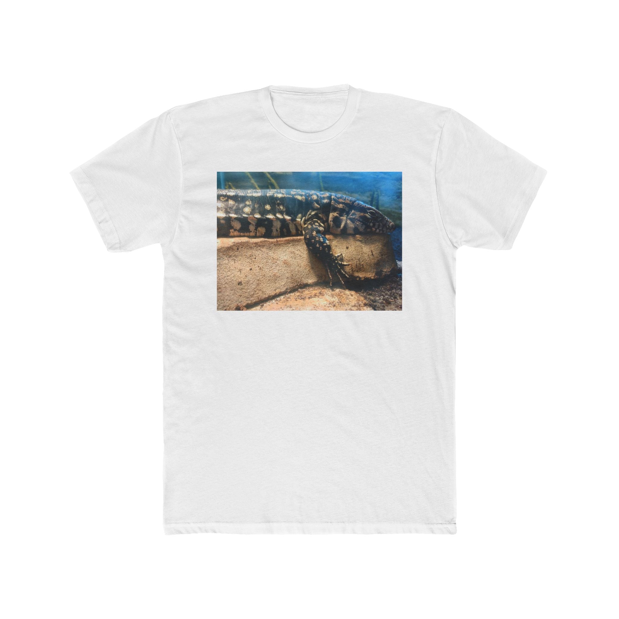Tegu Lizard Photo T-Shirt | Ocean Wildlife Beach Rescue Tee