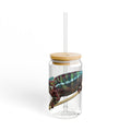 Colorful Chameleon Sipper Glass | 16oz