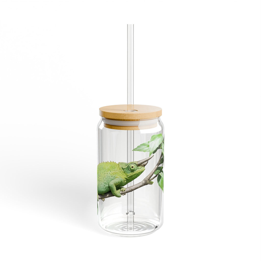 Jackson's Chameleon Sipper Glass 16oz | Reusable Straw Tumbler