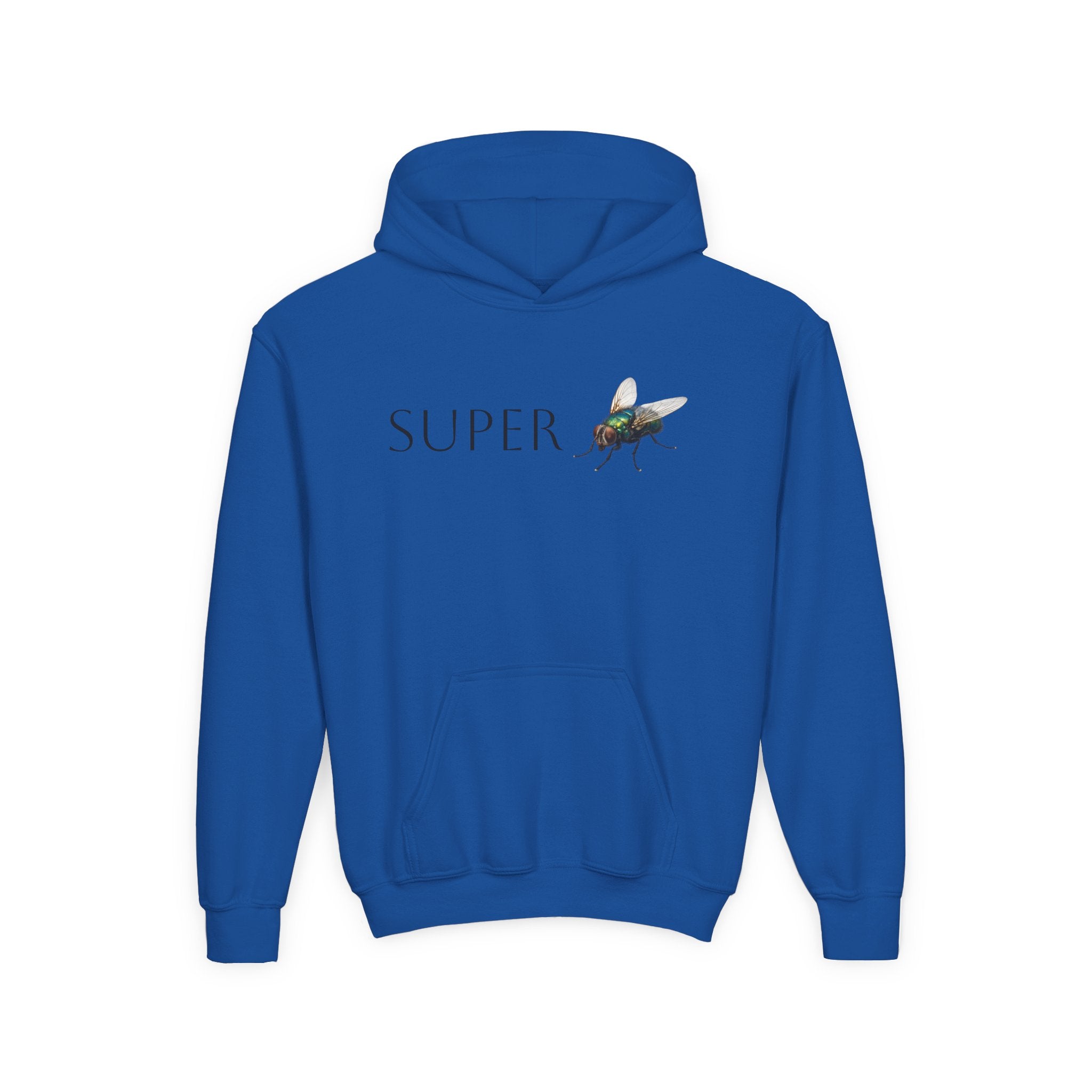 Super Fly Youth Hoodie | Fly Illustration, Minimal Kids Sweatshirt