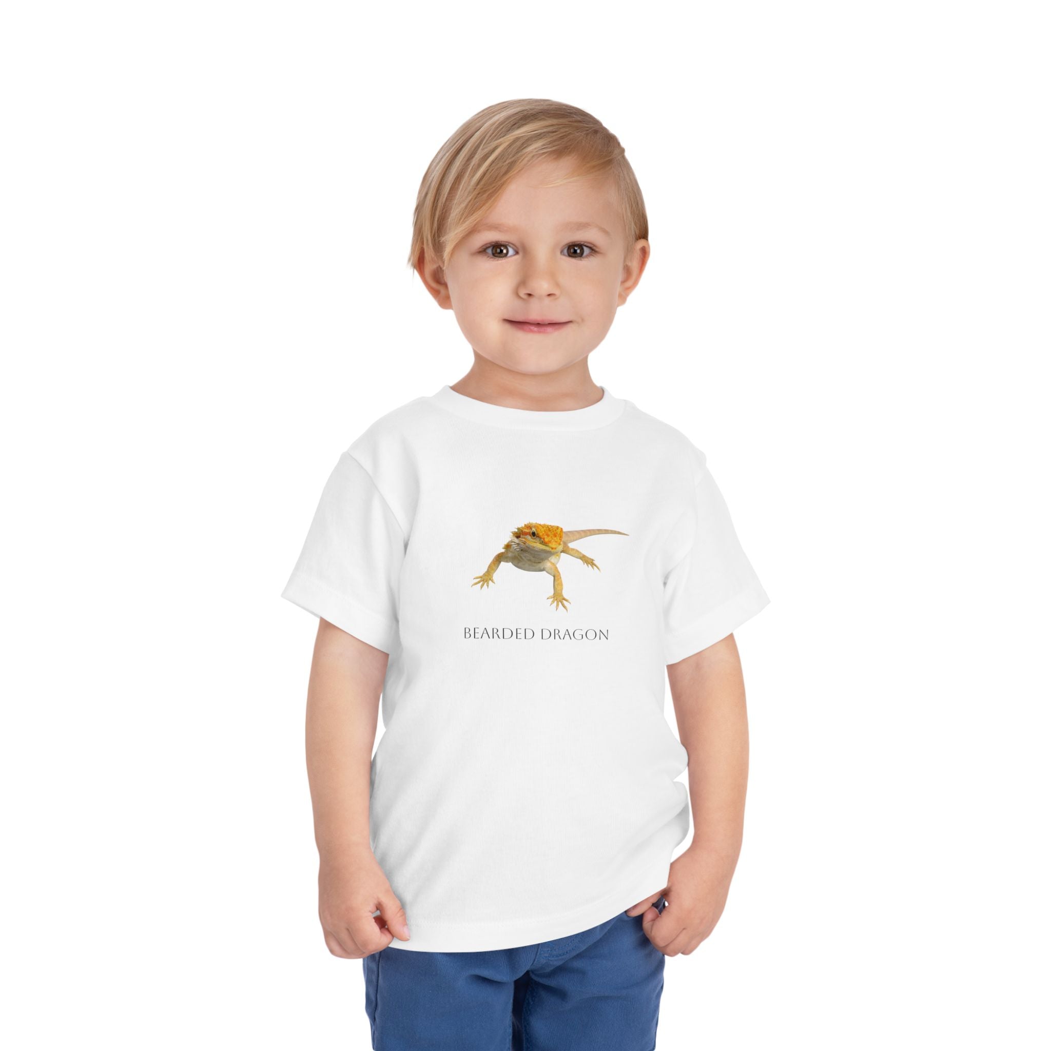 Bearded Dragon Toddler Tee | Cute Reptile Illustration