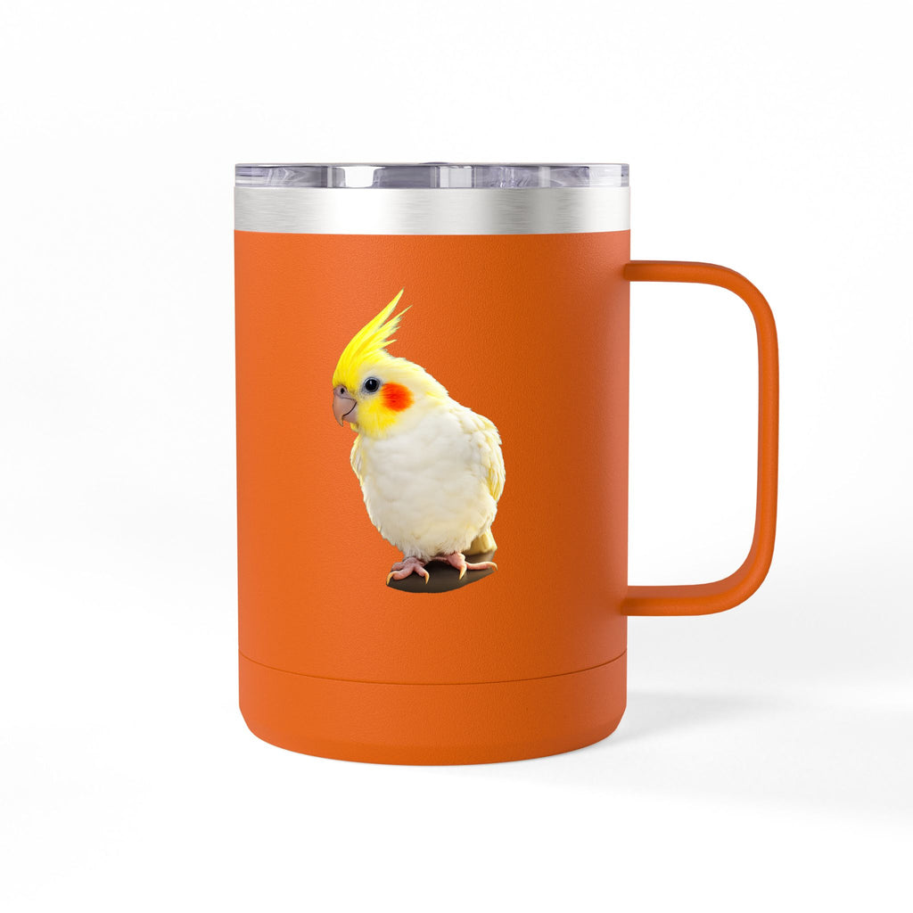 Yellow Cockatiel Mug | 15oz Stainless Tumbler