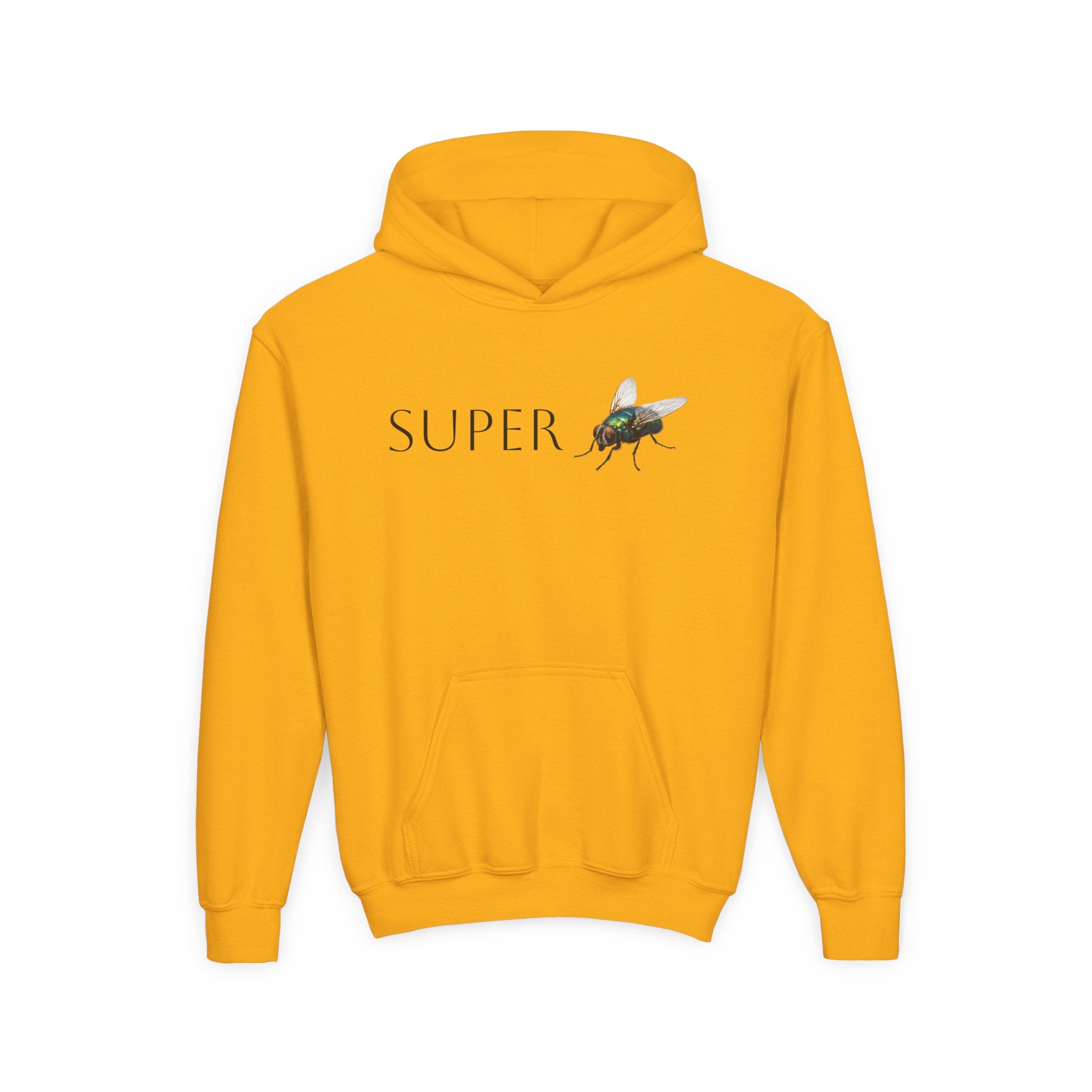 Super Fly Youth Hoodie | Fly Illustration, Minimal Kids Sweatshirt
