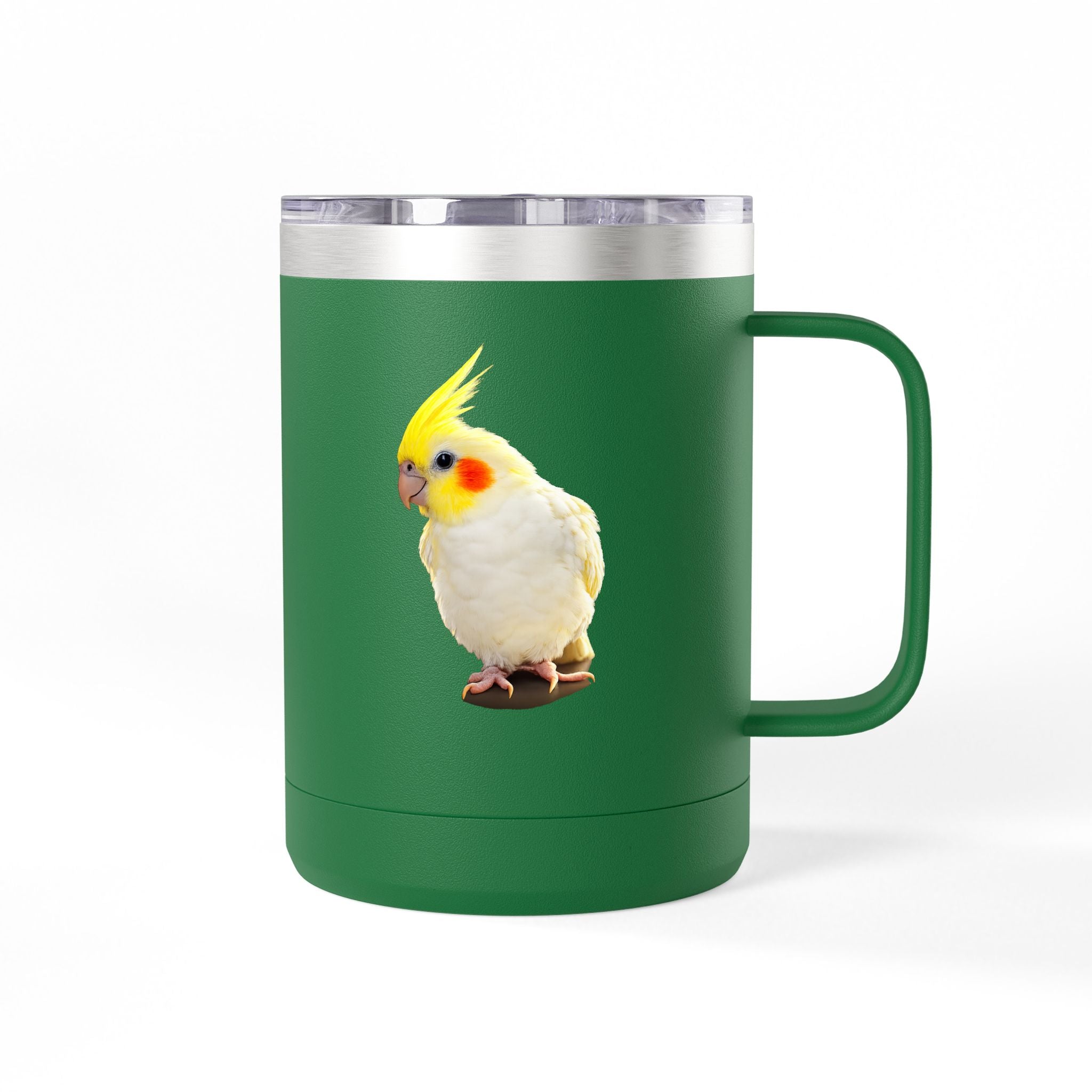 Yellow Cockatiel Mug | 15oz Stainless Tumbler