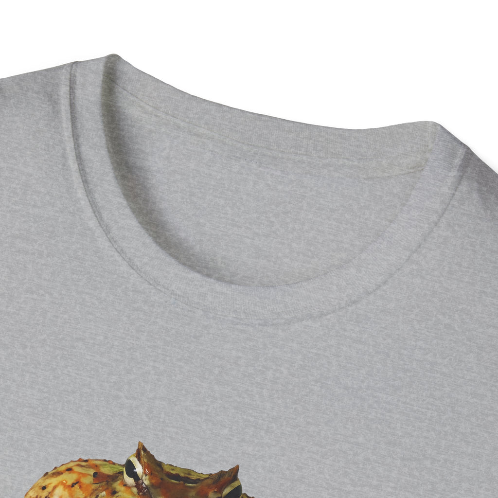 Pacman Frog T-Shirt | Realistic Frog Illustration, Nature Amphibian Tee