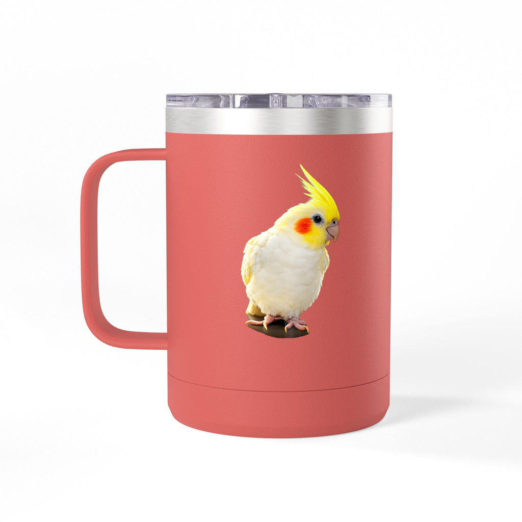 Yellow Cockatiel Mug | 15oz Stainless Tumbler