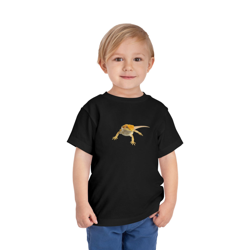 Bearded Dragon Toddler Tee | Cute Reptile Illustration
