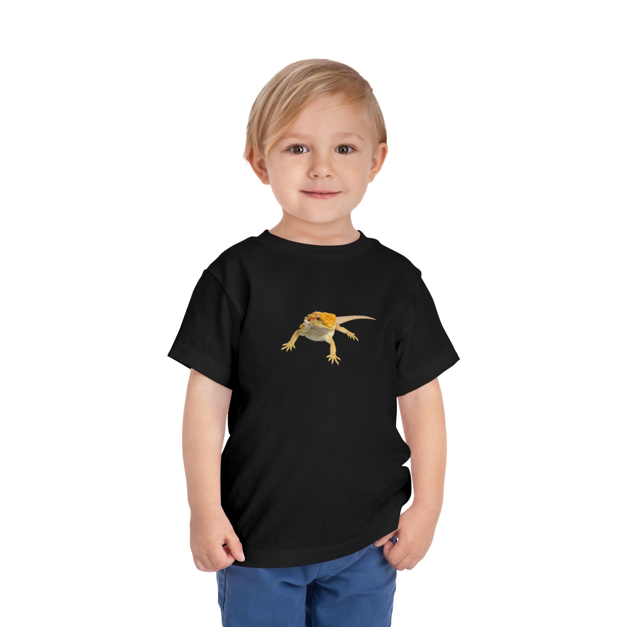 Bearded Dragon Toddler Tee | Cute Reptile Illustration