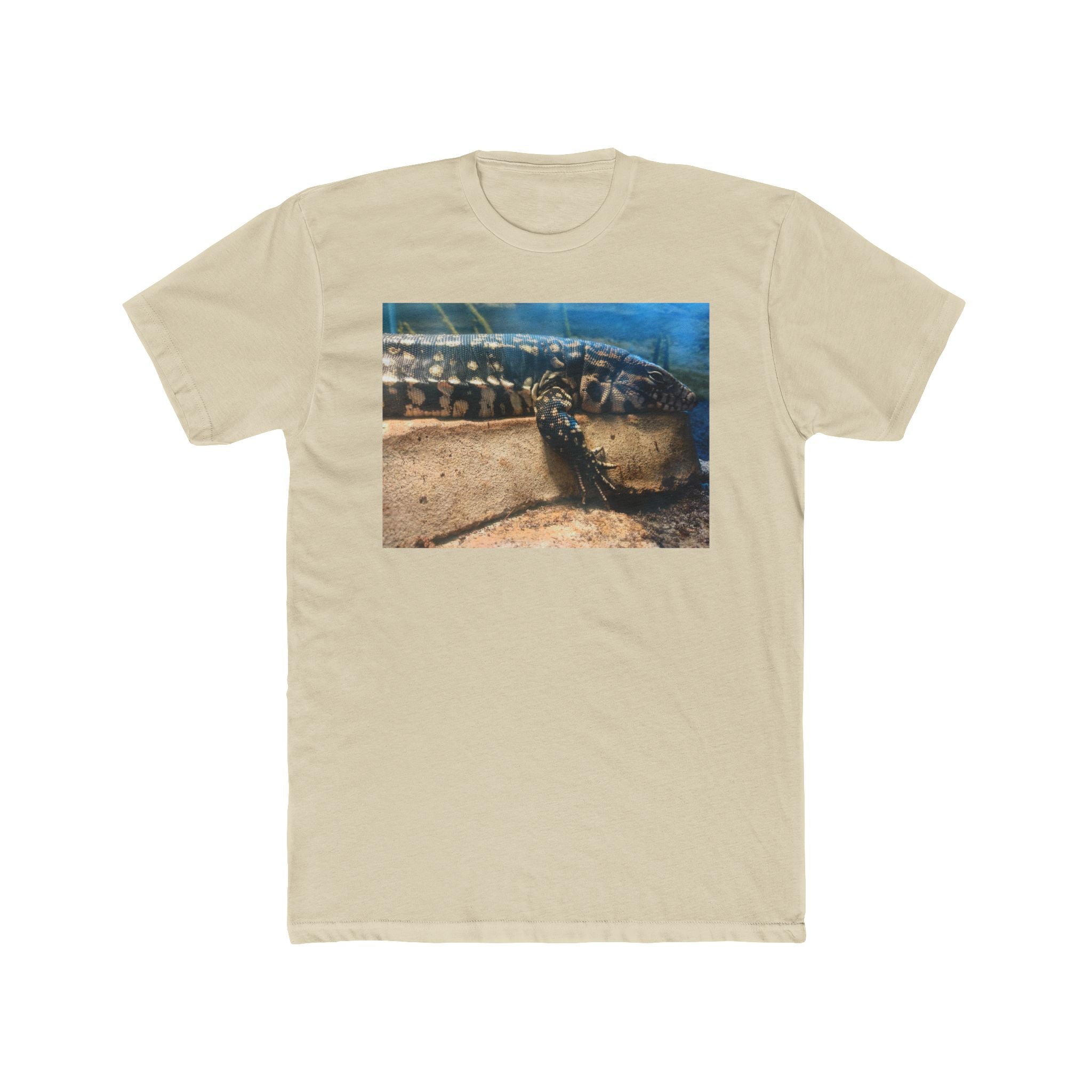 Tegu Lizard Photo T-Shirt | Ocean Wildlife Beach Rescue Tee
