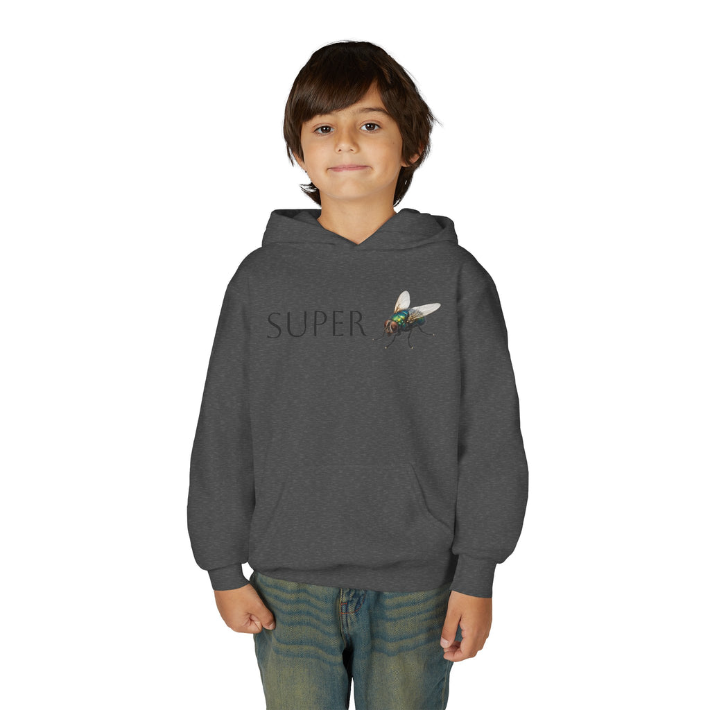 Super Fly Youth Hoodie | Fly Illustration, Minimal Kids Sweatshirt