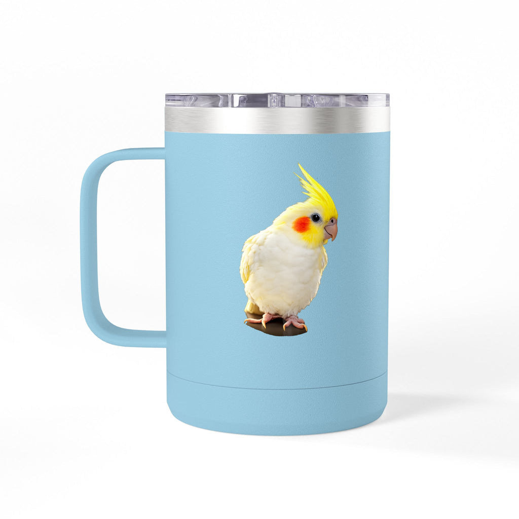 Yellow Cockatiel Mug | 15oz Stainless Tumbler