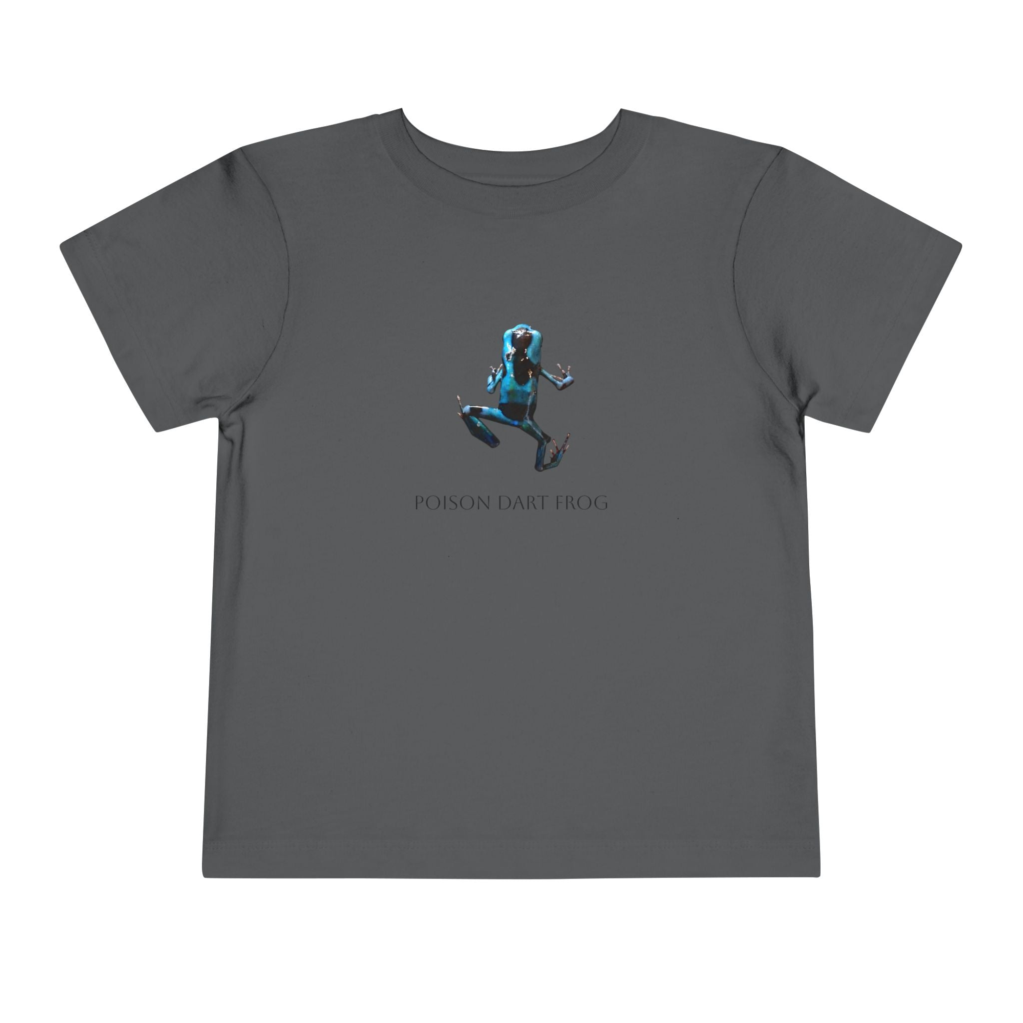 Poison Dart Frog Toddler Tee | Blue Frog Illustration, Nature Animal Shirt