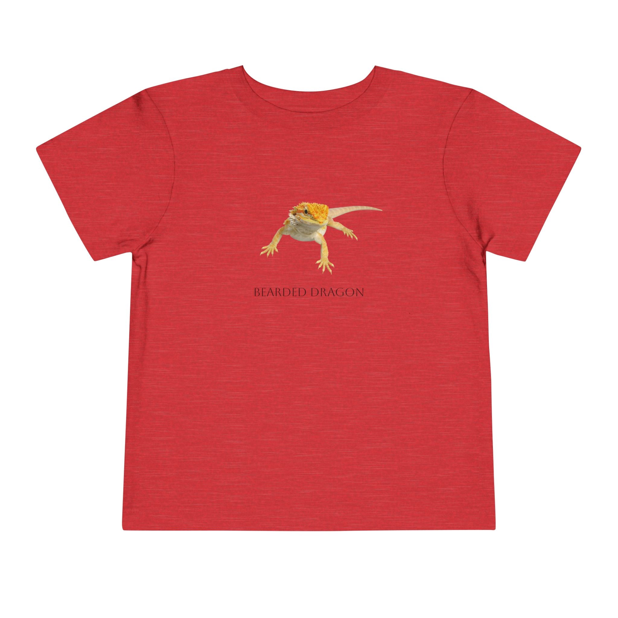Bearded Dragon Toddler Tee | Cute Reptile Illustration