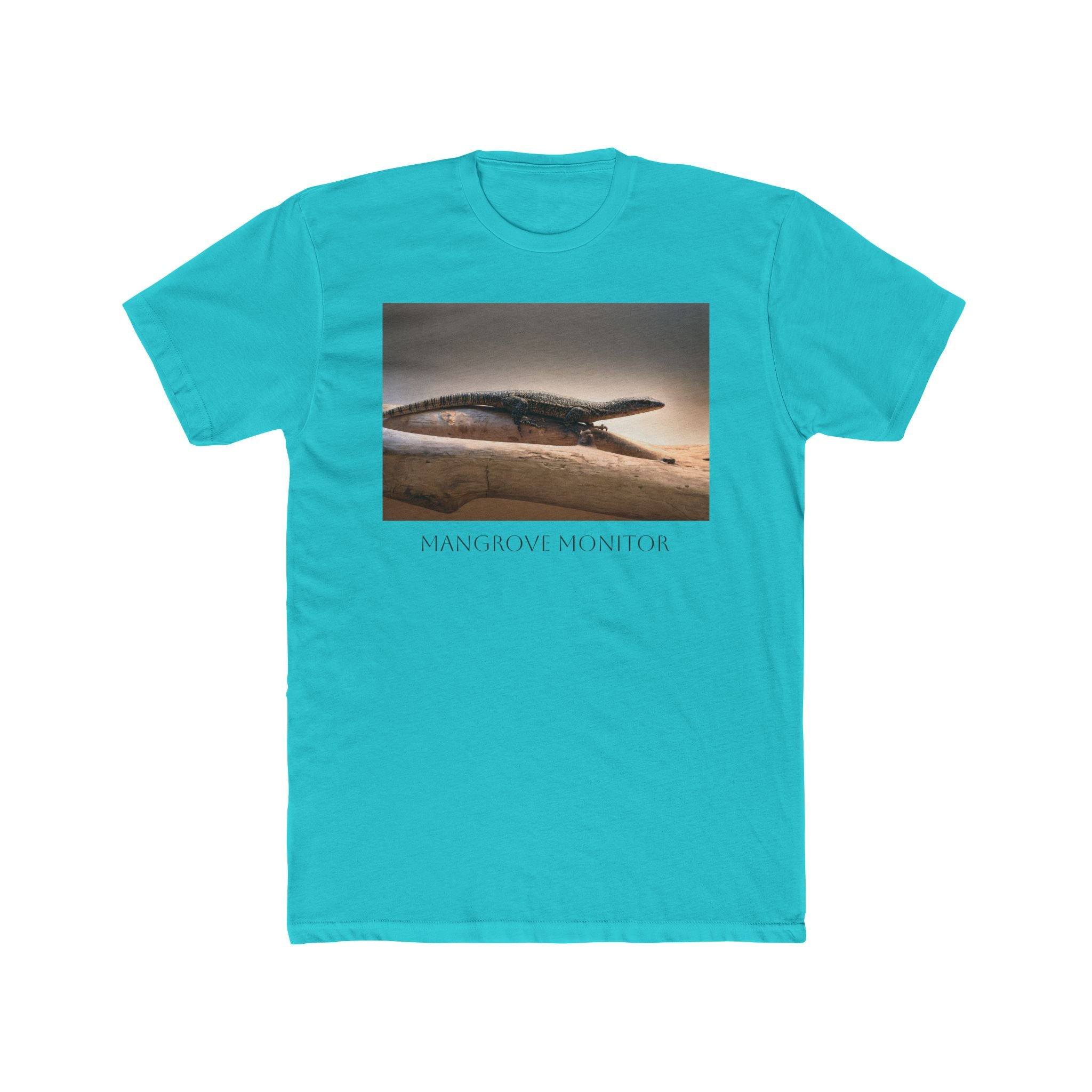 Mangrove Monitor Tee | Realistic Reptile Print