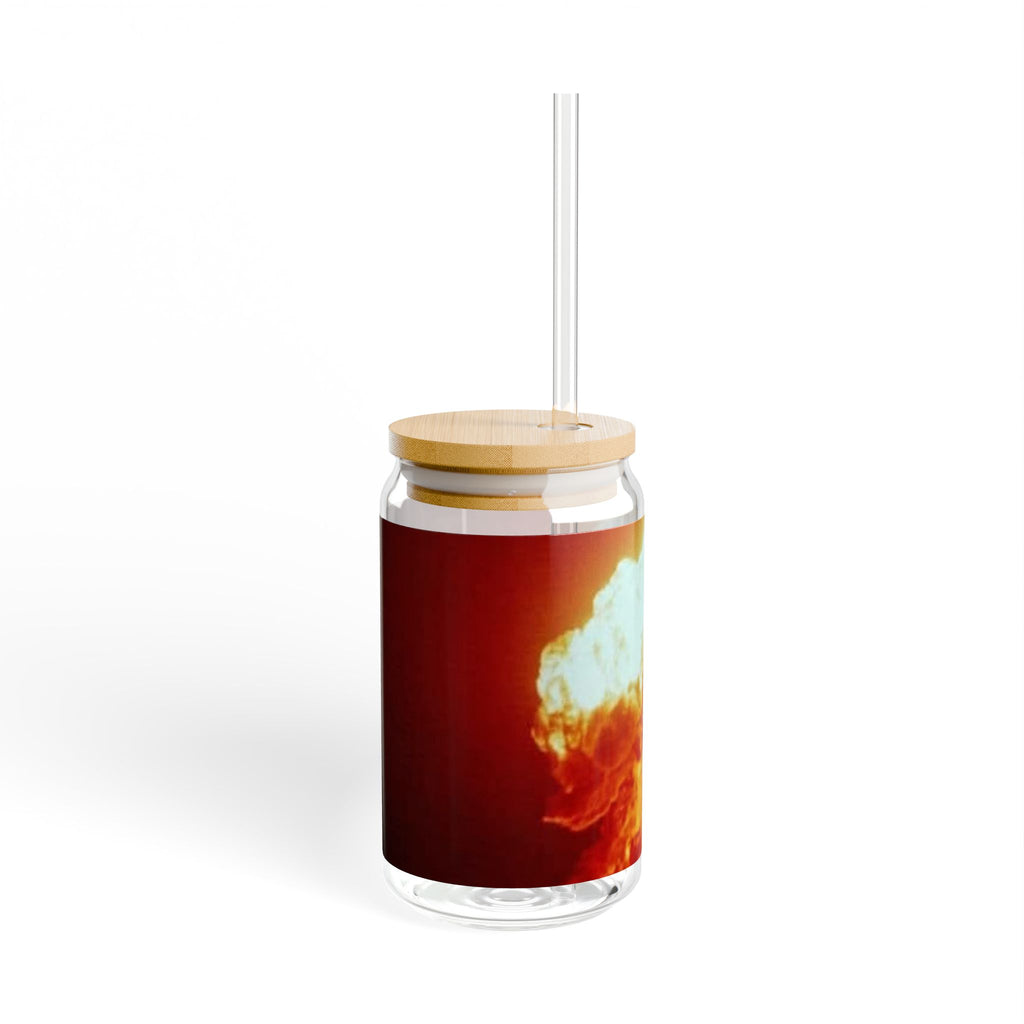 Mushroom Cloud Sipper Glass | 16oz