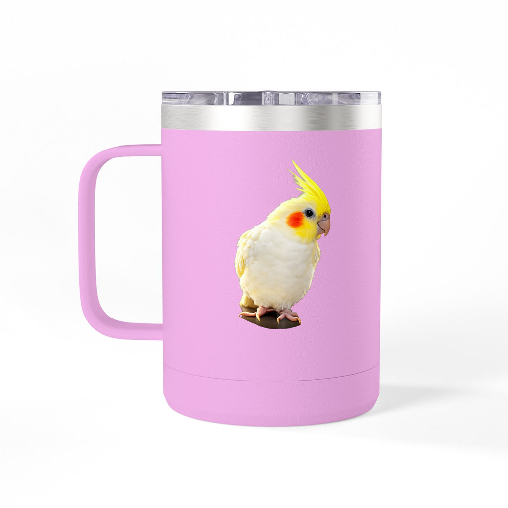 Yellow Cockatiel Mug | 15oz Stainless Tumbler