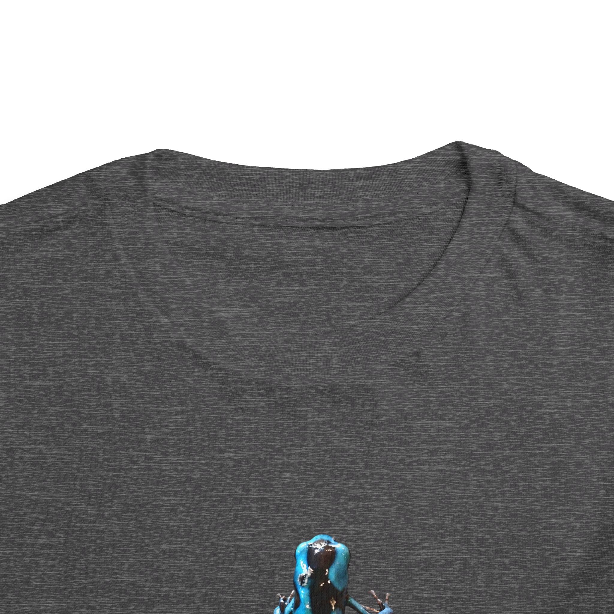Poison Dart Frog Toddler Tee | Blue Frog Illustration, Nature Animal Shirt