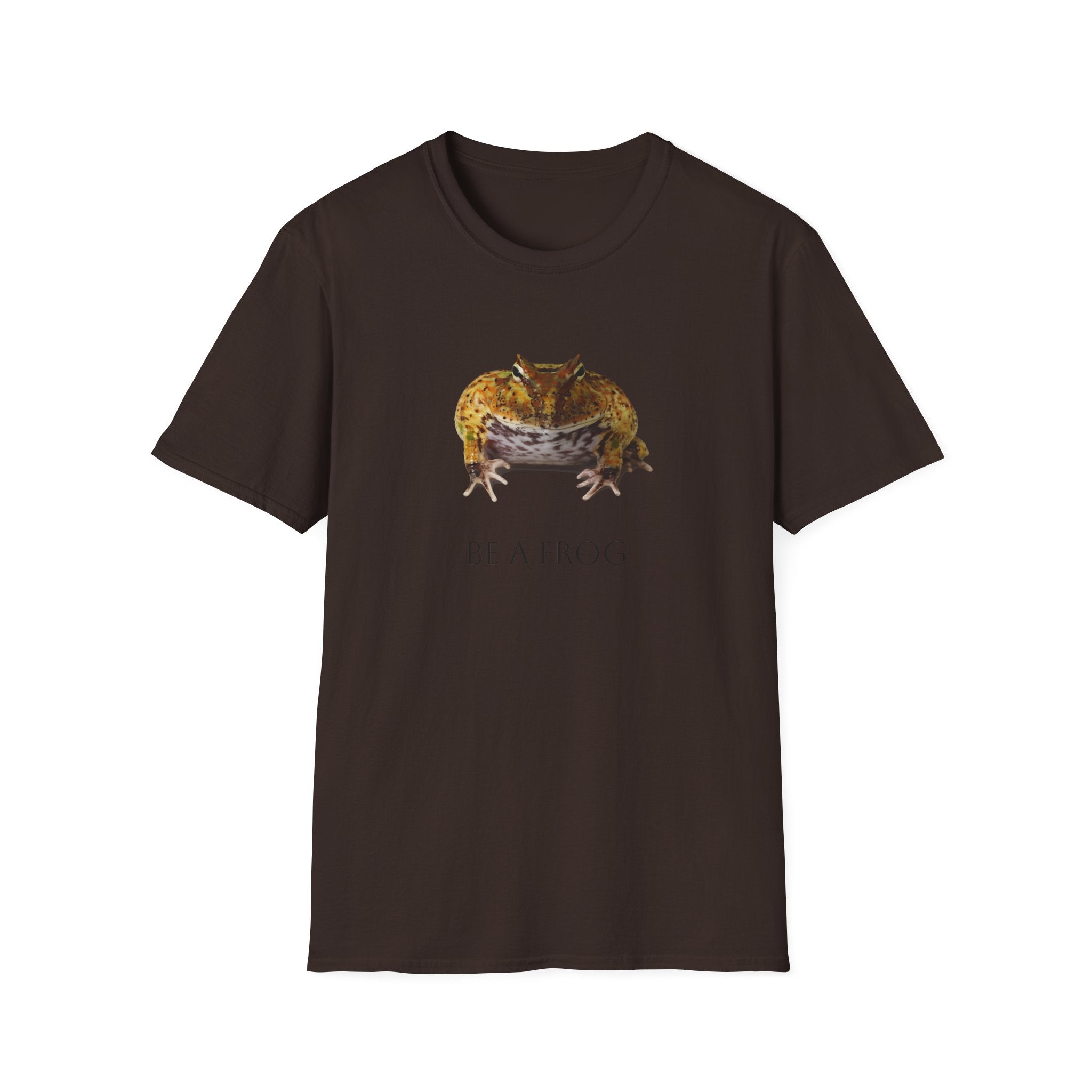 Pacman Frog T-Shirt | Realistic Frog Illustration, Nature Amphibian Tee