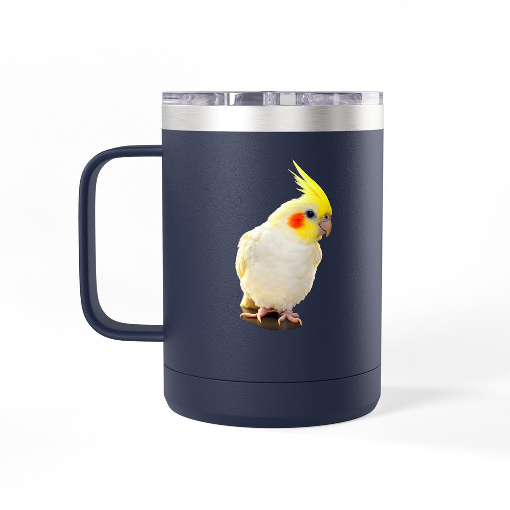 Yellow Cockatiel Mug | 15oz Stainless Tumbler