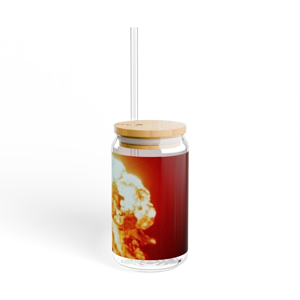 Mushroom Cloud Sipper Glass | 16oz