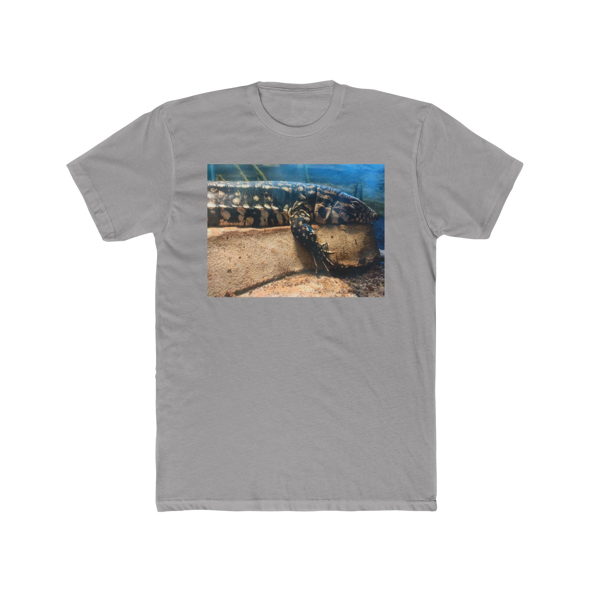 Tegu Lizard Photo T-Shirt | Ocean Wildlife Beach Rescue Tee
