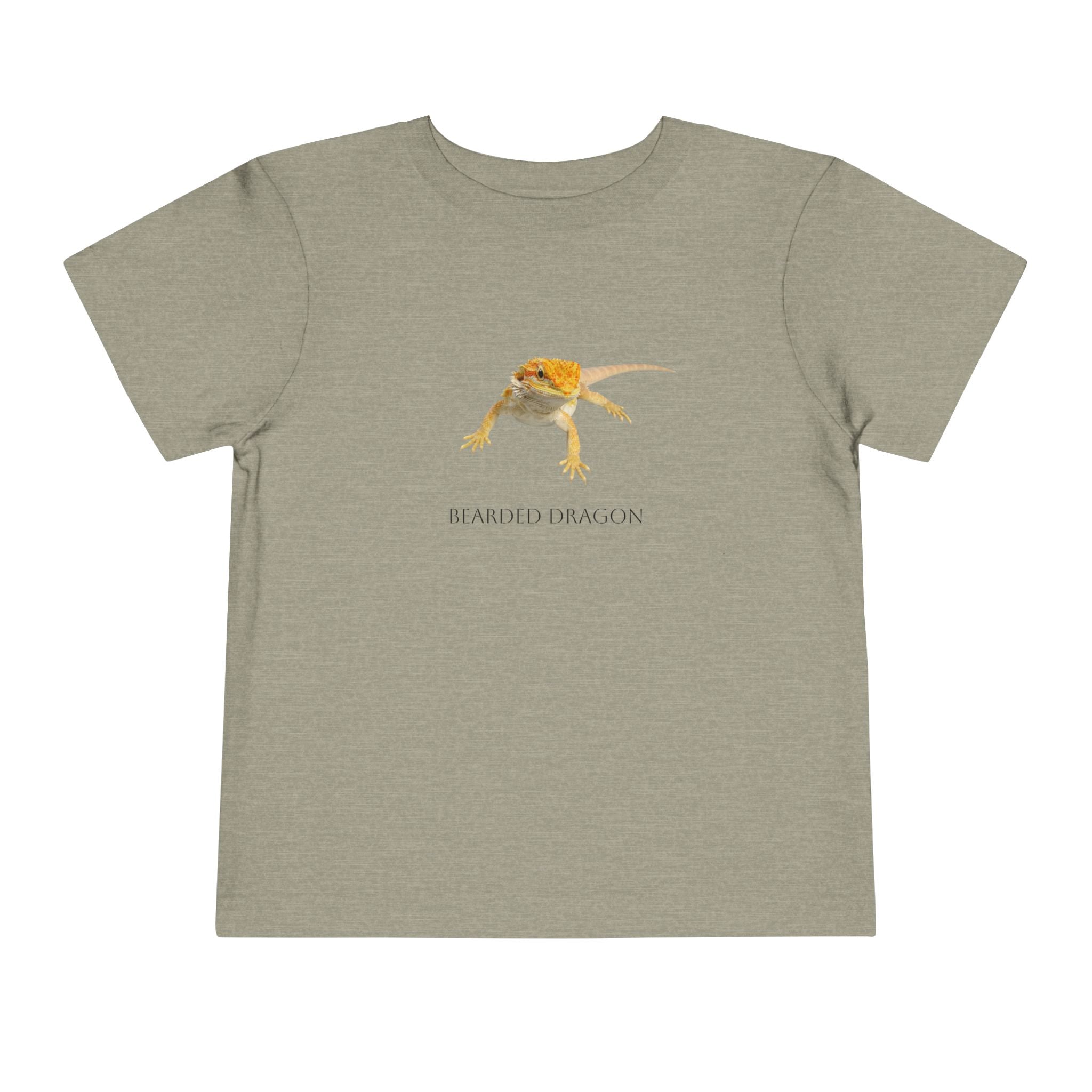 Bearded Dragon Toddler Tee | Cute Reptile Illustration